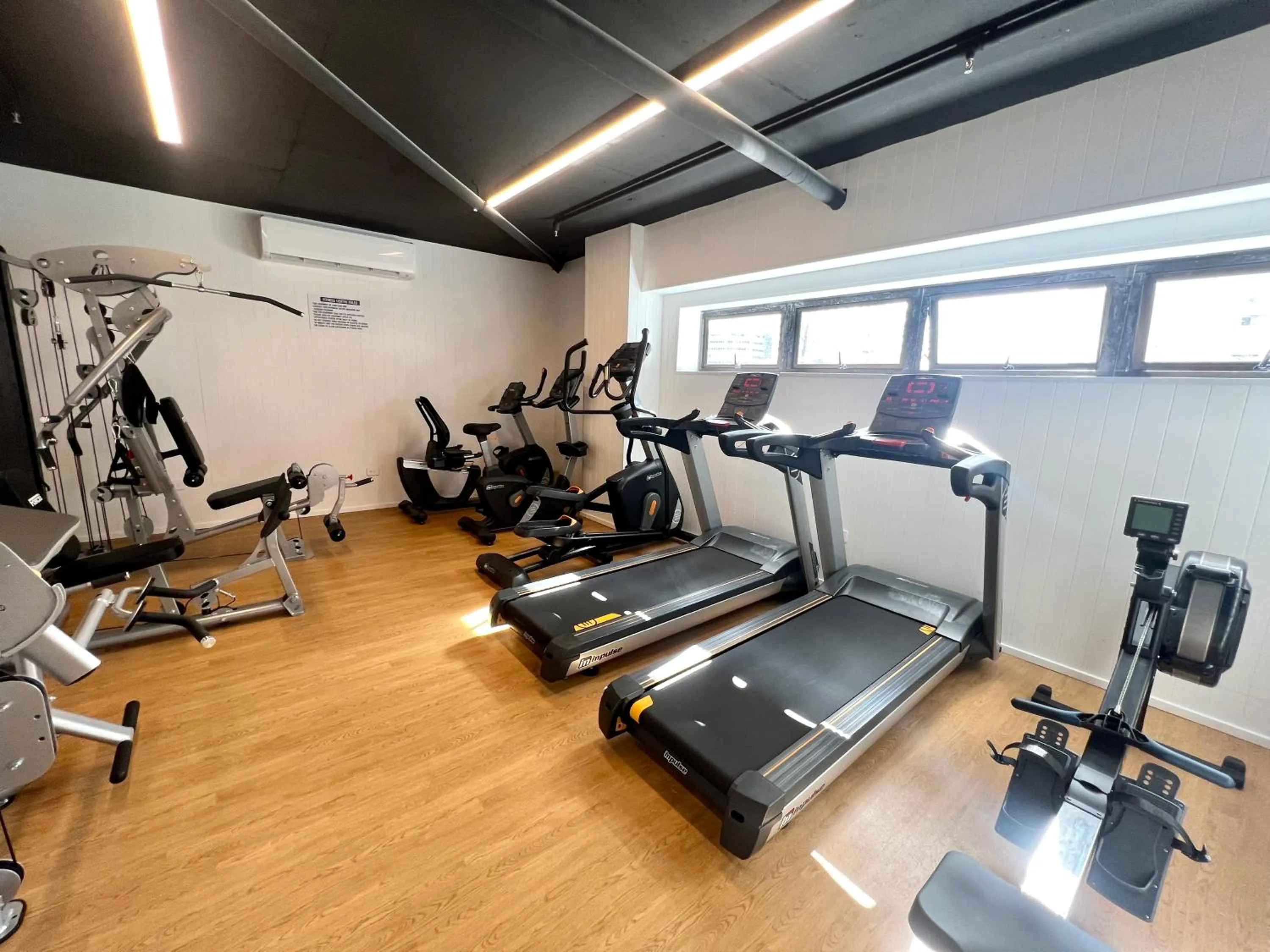 Fitness centre/facilities in Oceanfront Family Apartment Pool & BBQ