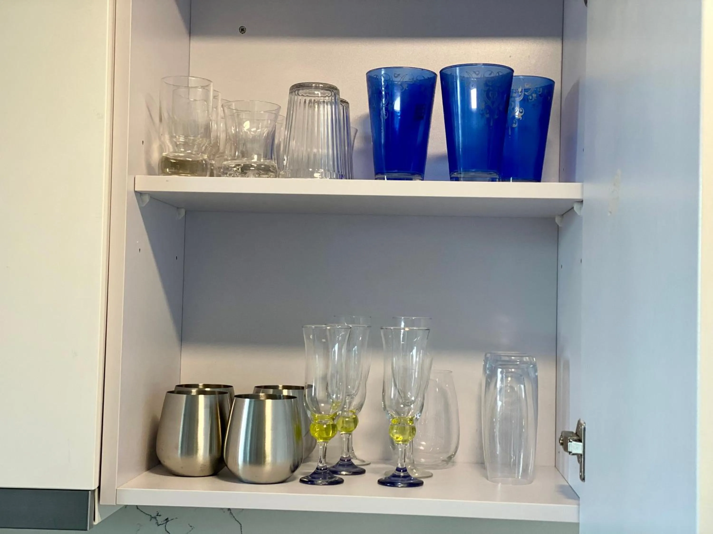 Kitchen or kitchenette in Oceanfront Family Apartment Pool & BBQ