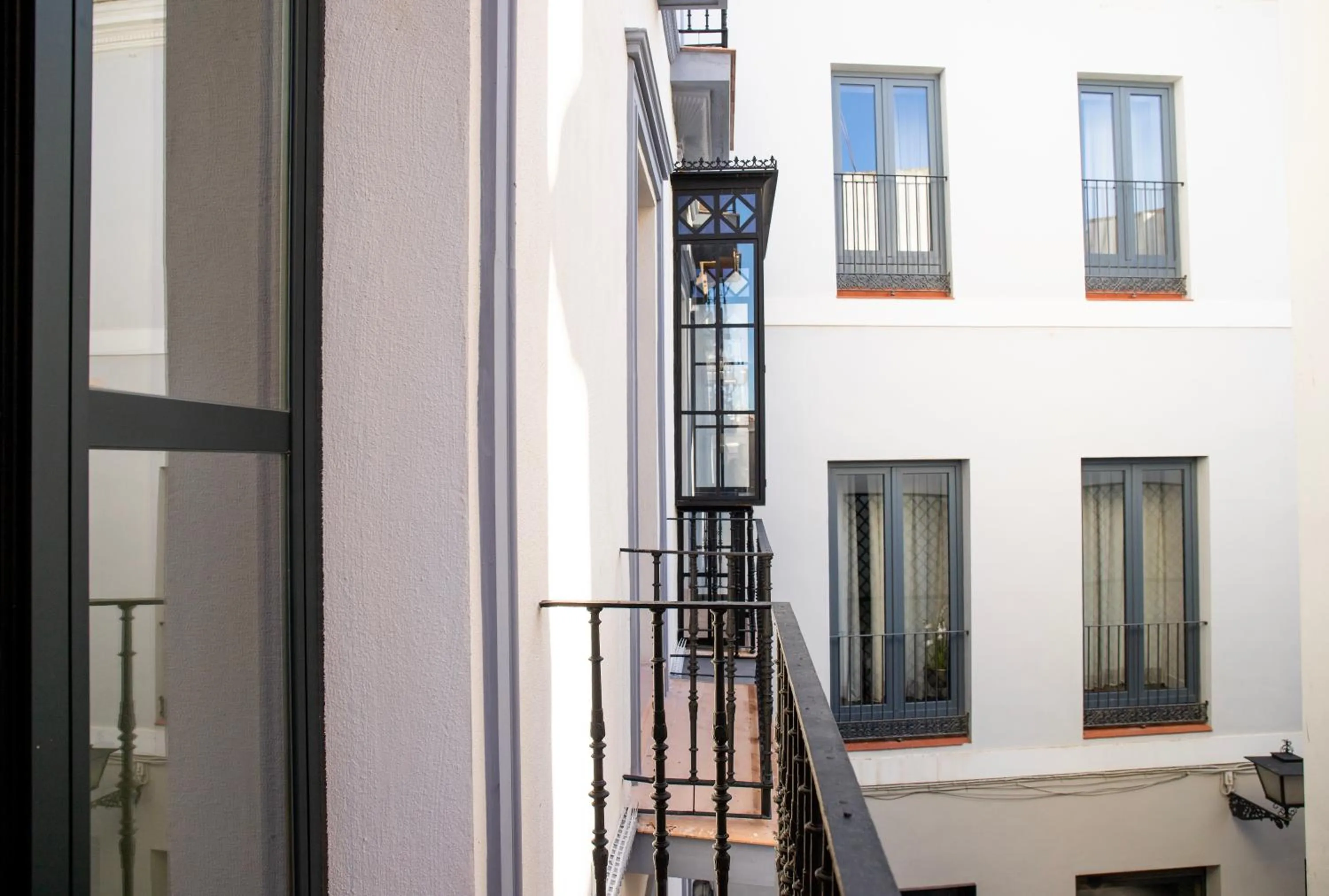 Balcony/Terrace in nQn Aparts & Suites Sevilla