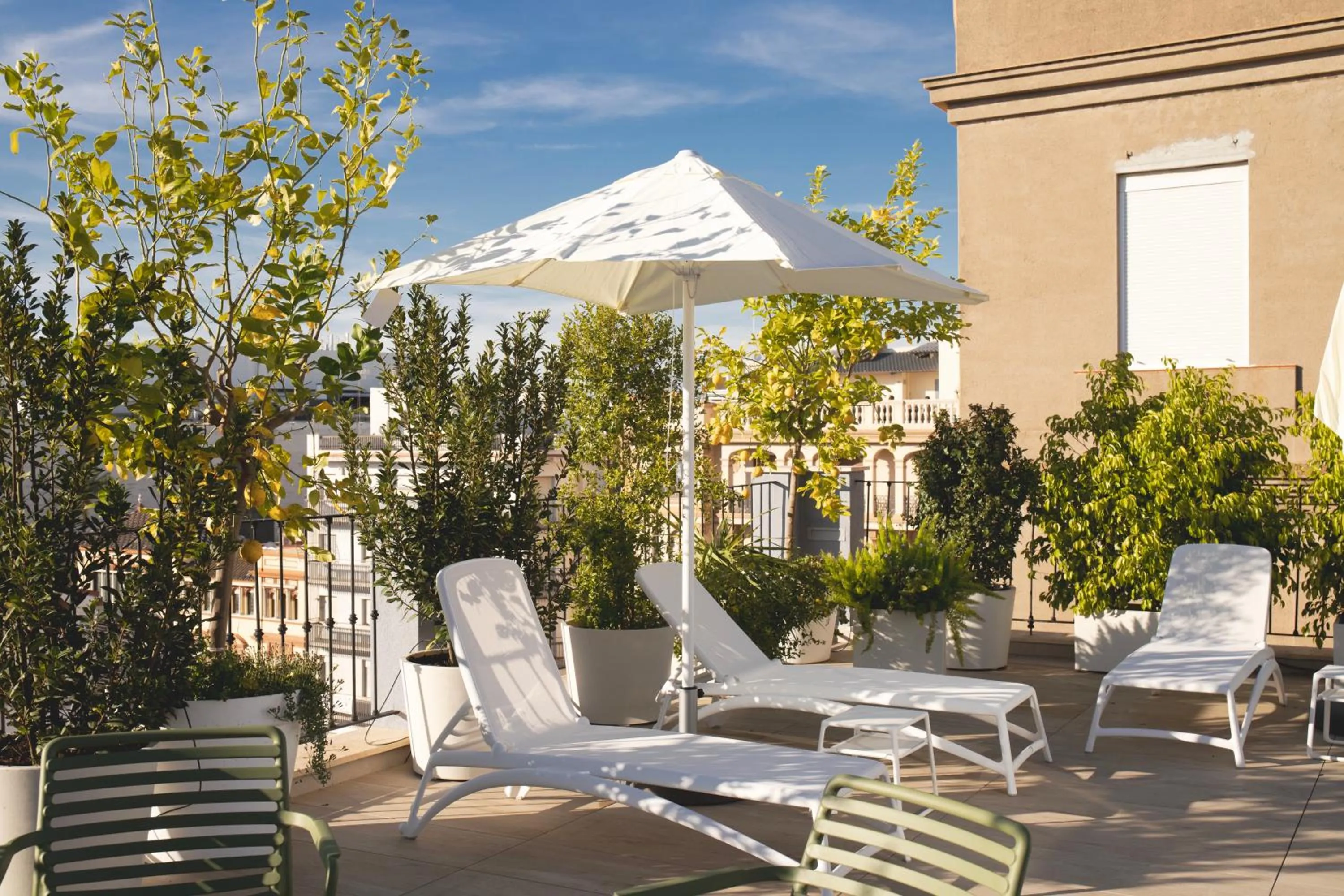 Patio in nQn Aparts & Suites Sevilla