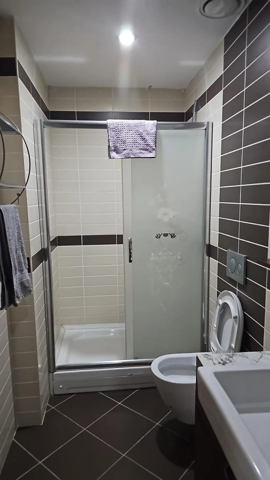 Shower in Nur Sena's House