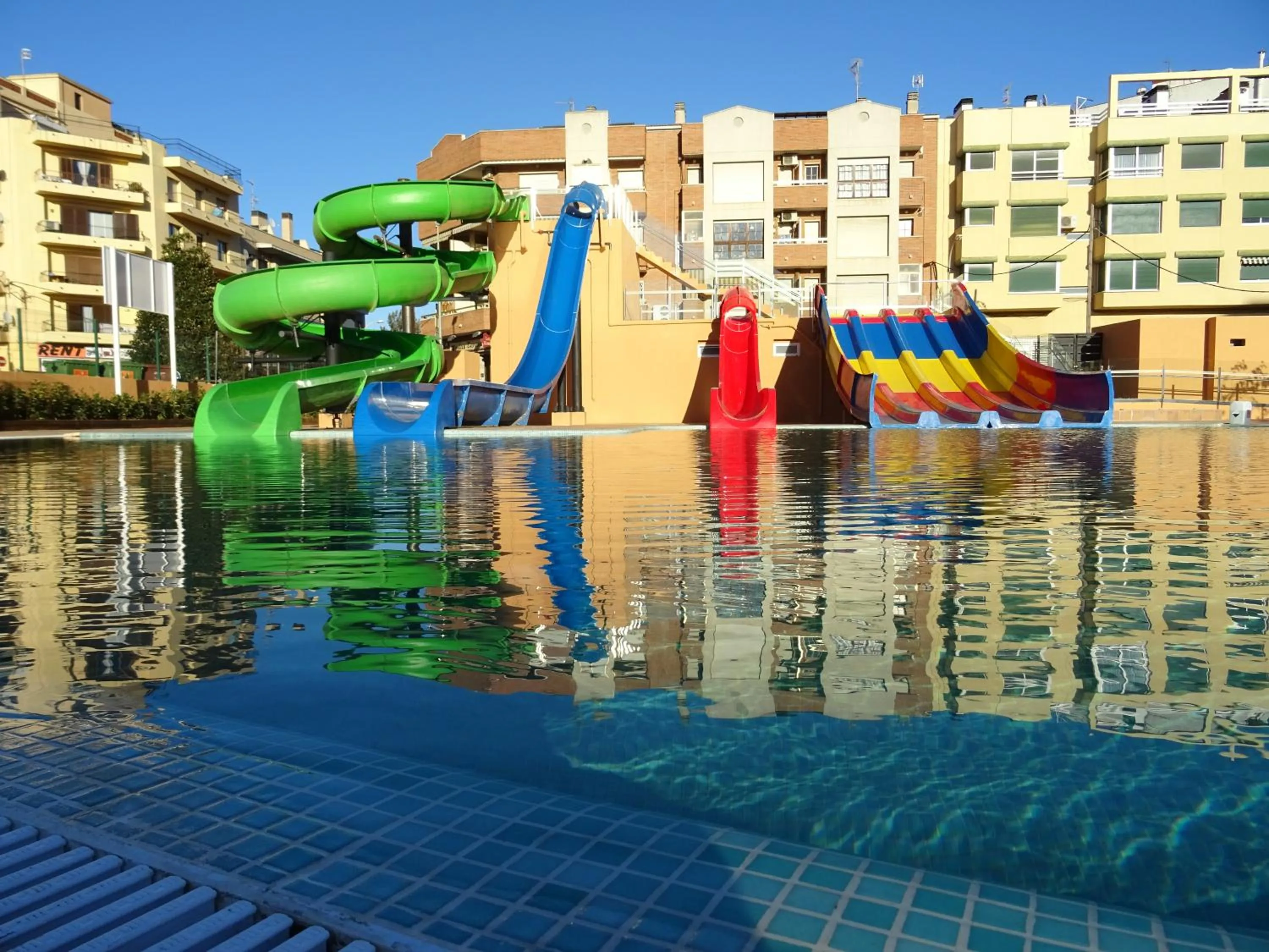 Aqua park in Hotel Sorra Daurada Splash