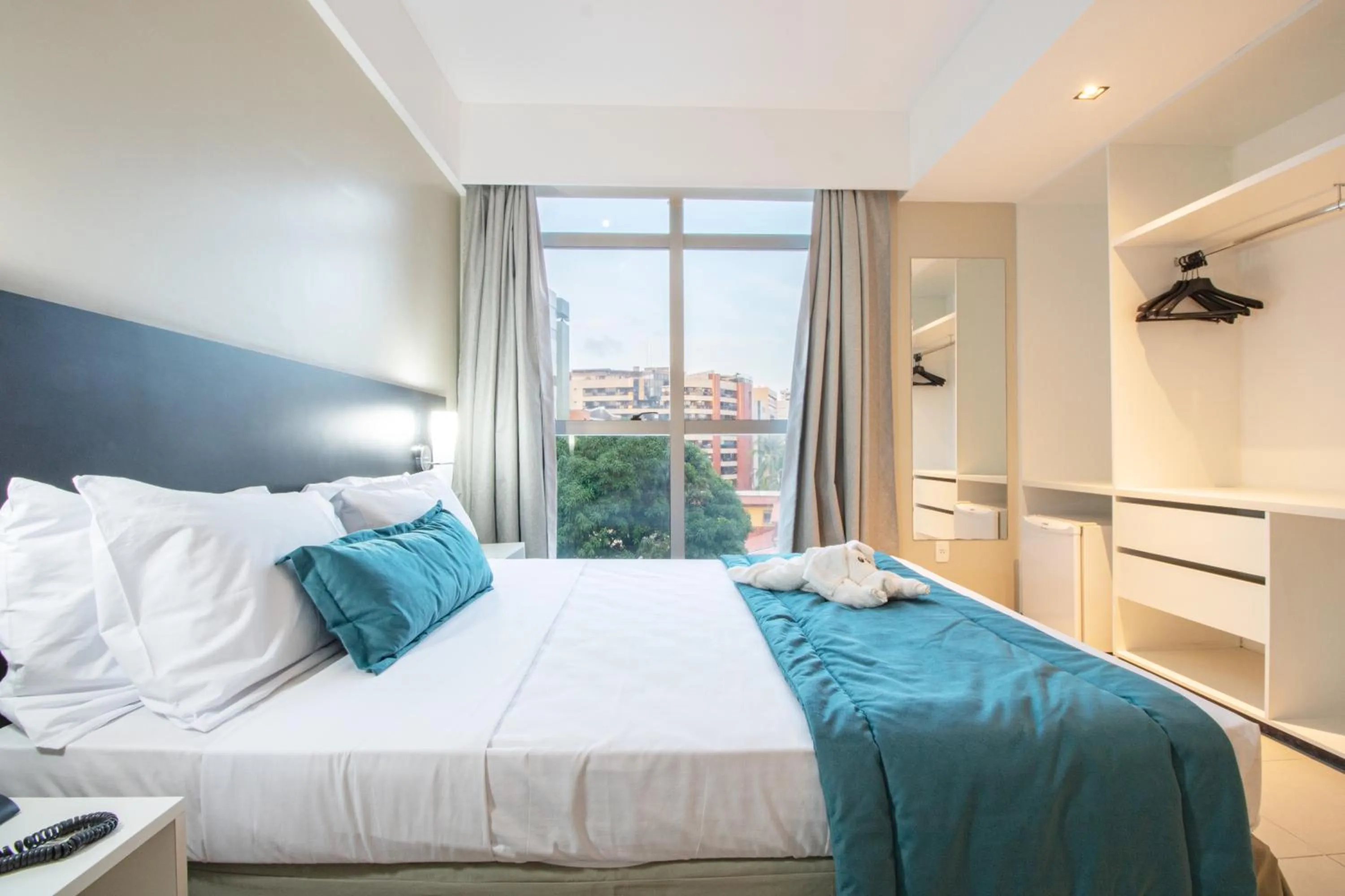 Bedroom, Bed in Acqua Prime Maceió Ponta Verde