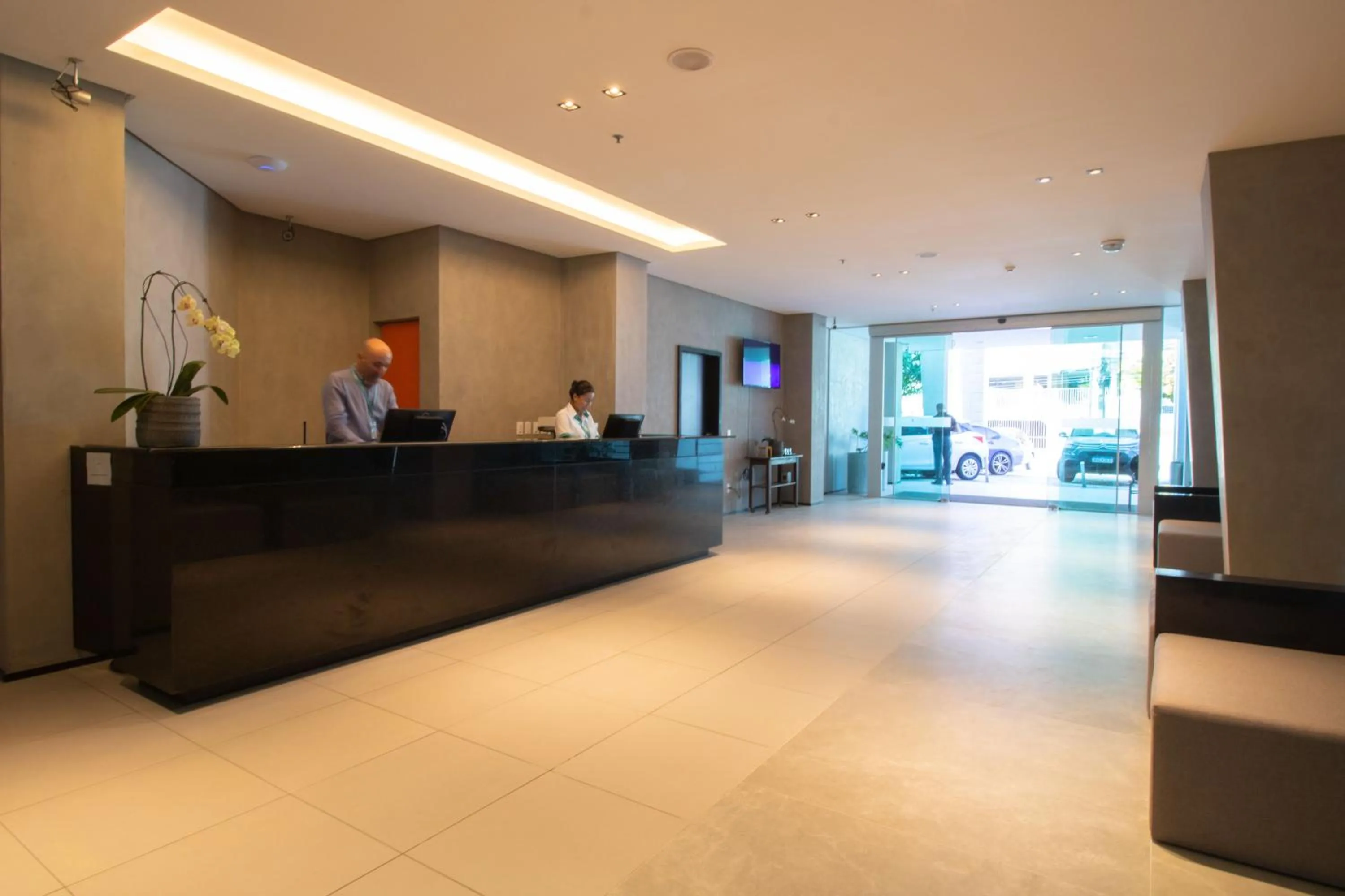 Lobby or reception in Acqua Prime Maceió Ponta Verde