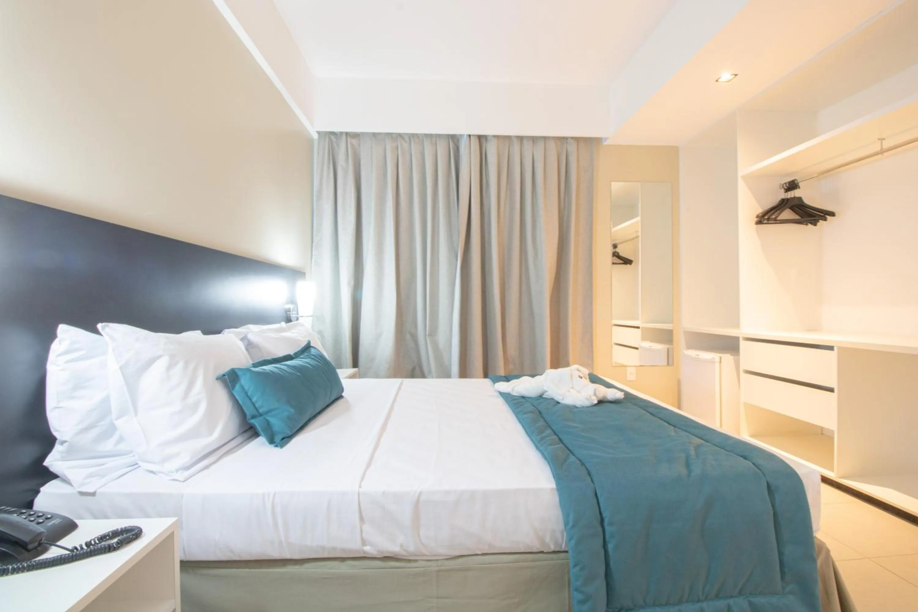 Bedroom, Bed in Acqua Prime Maceió Ponta Verde