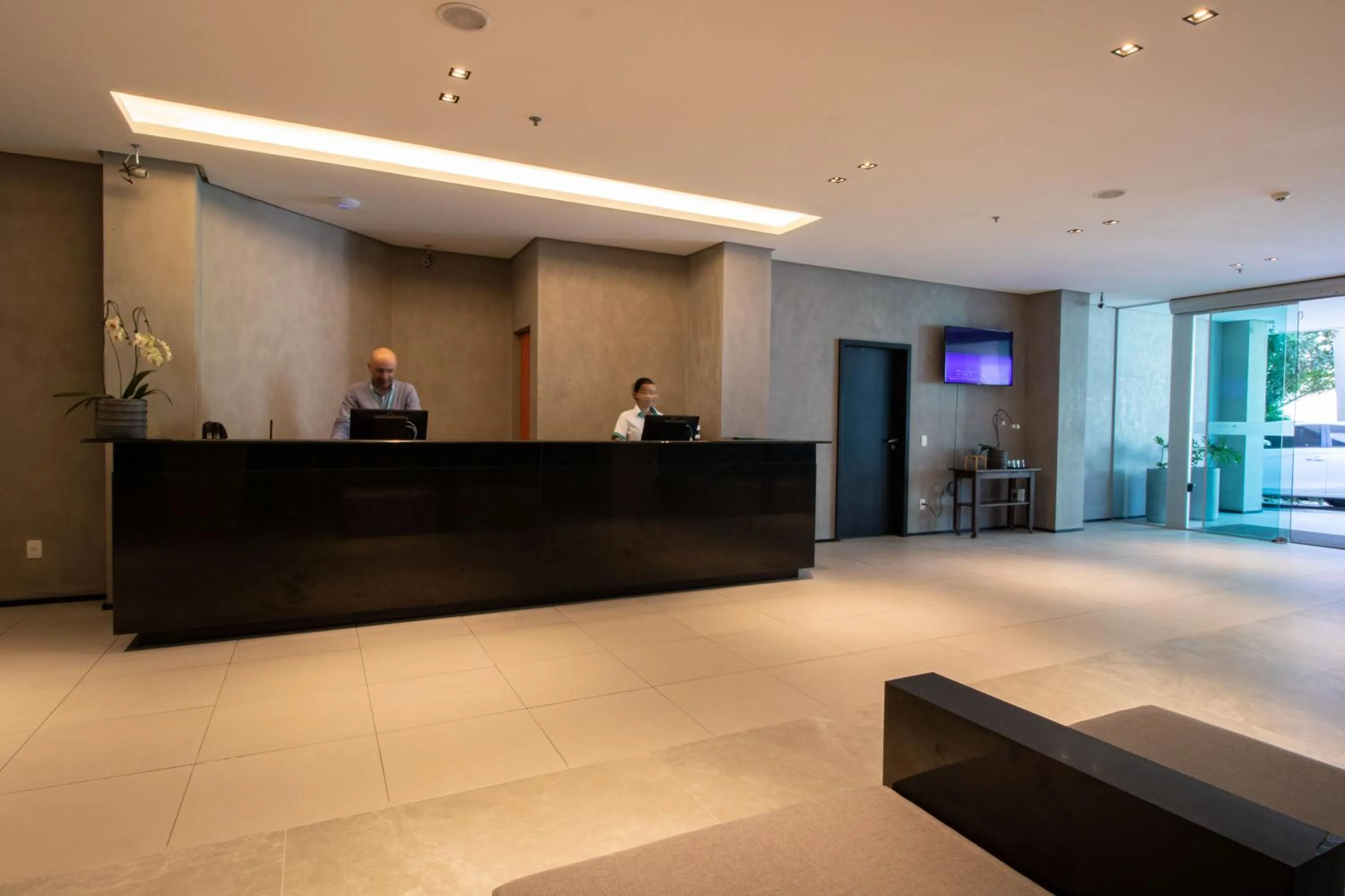 Lobby or reception in Acqua Prime Maceió Ponta Verde