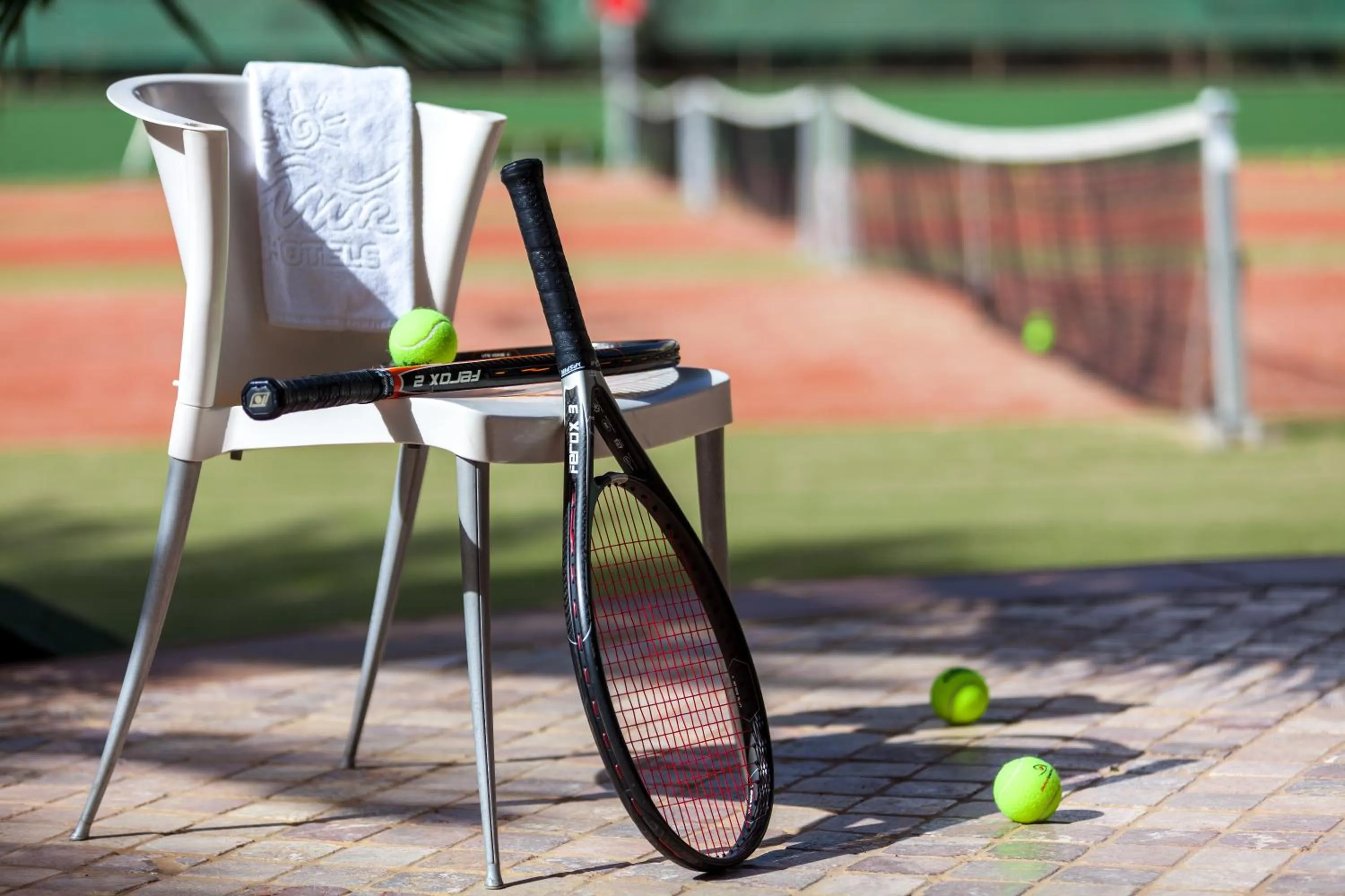 Tennis court in MUR Faro Jandia Fuerteventura & Spa