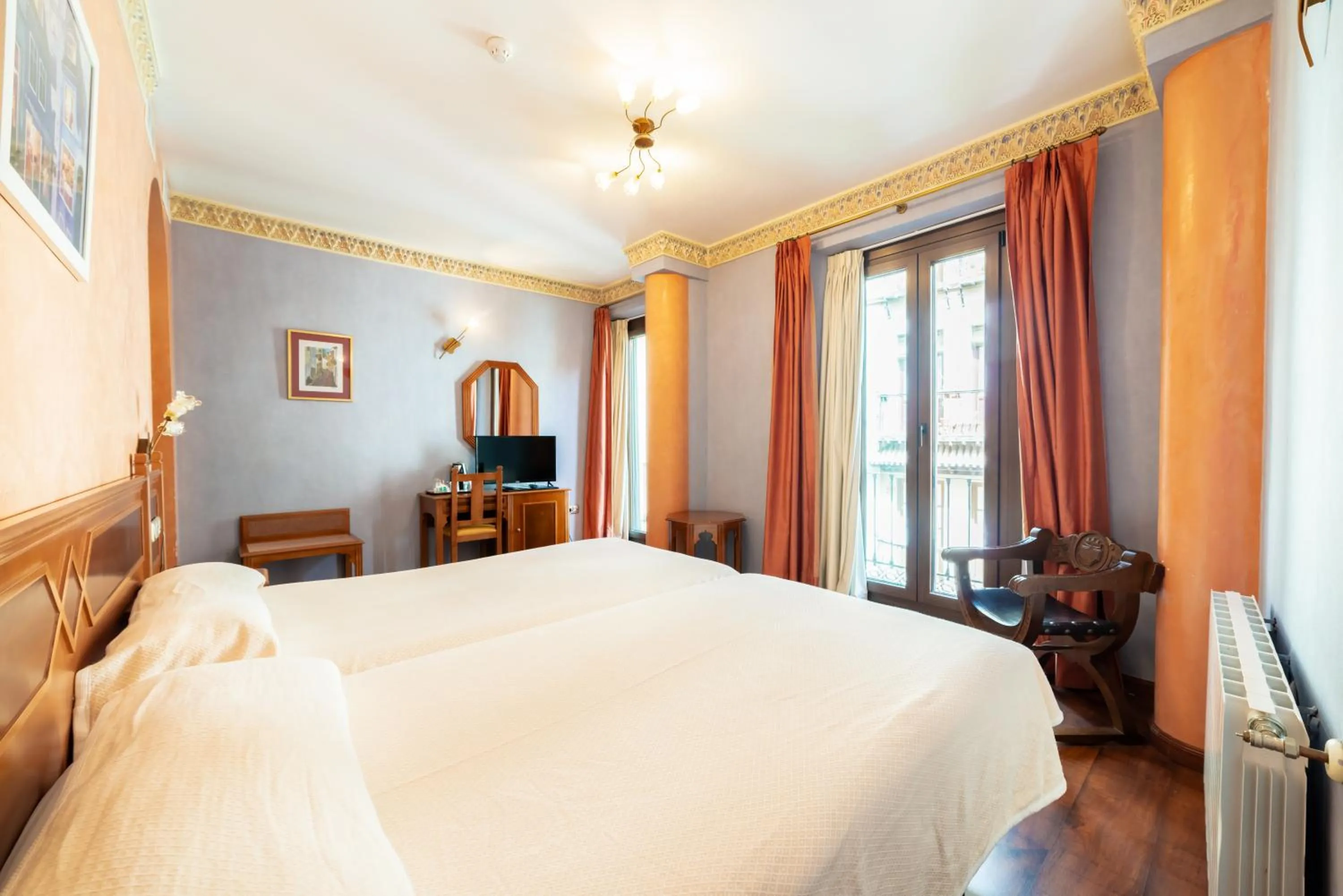 Bed in Hotel Posada del Toro