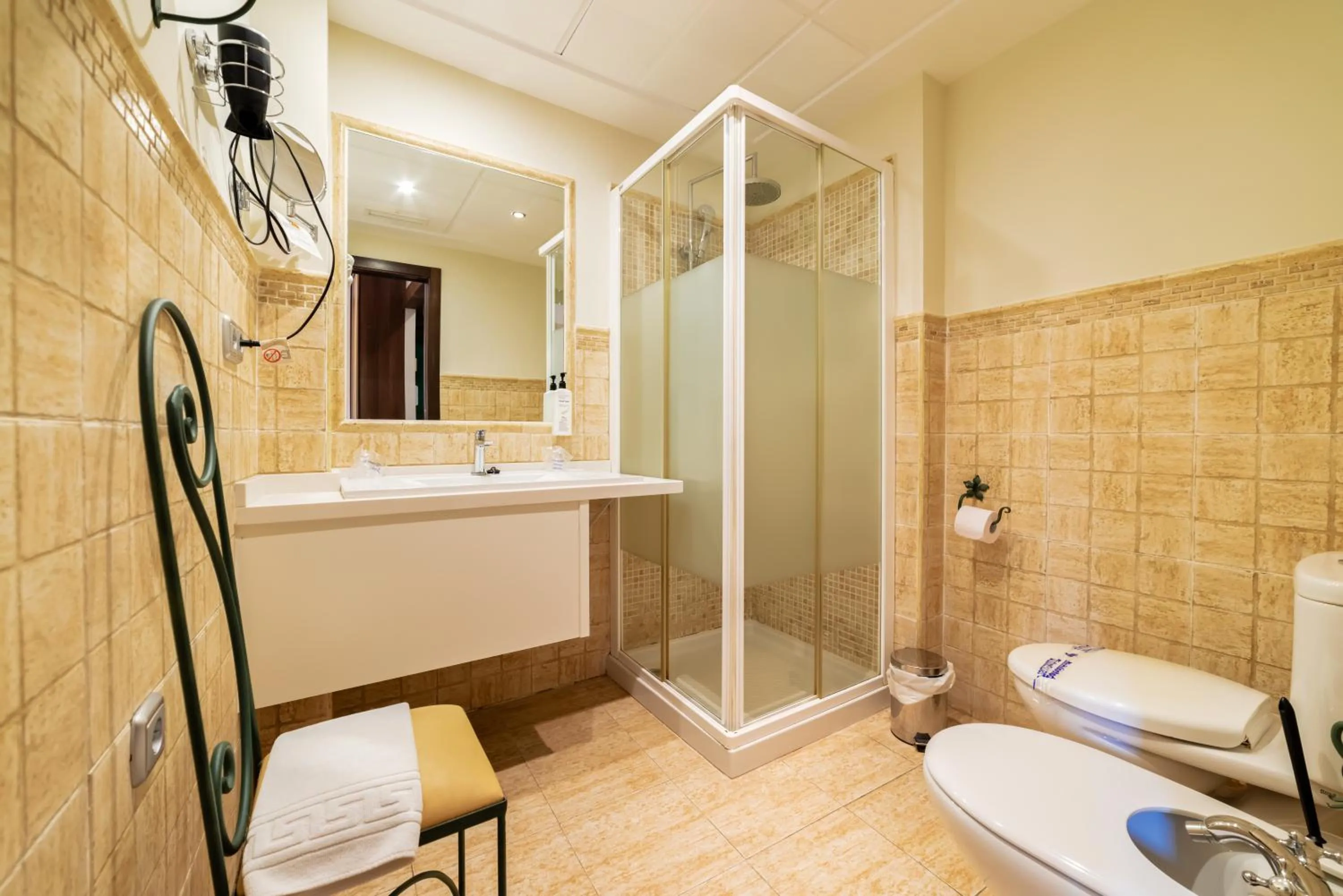 Bathroom in Hotel Posada del Toro