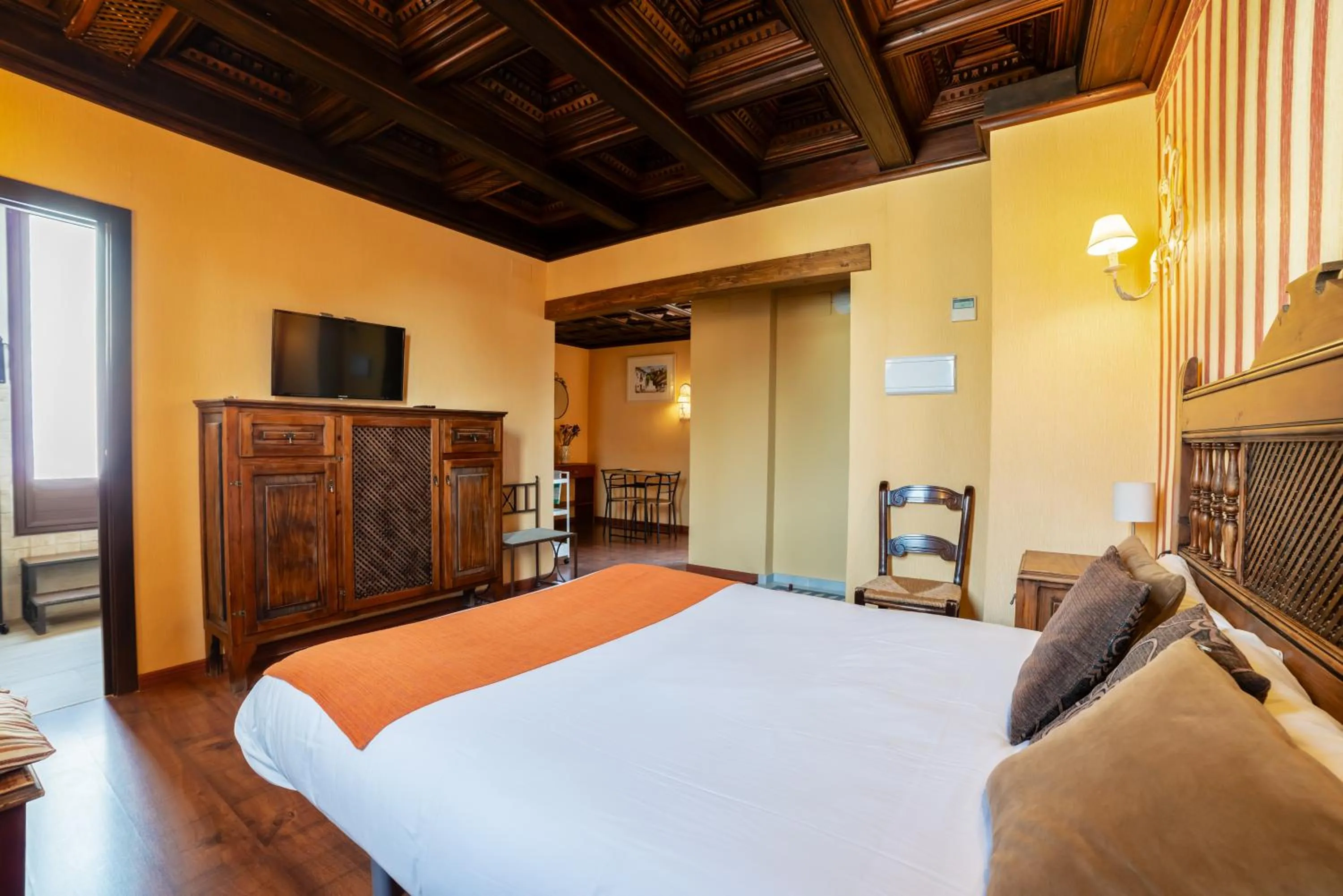 Bed in Hotel Posada del Toro