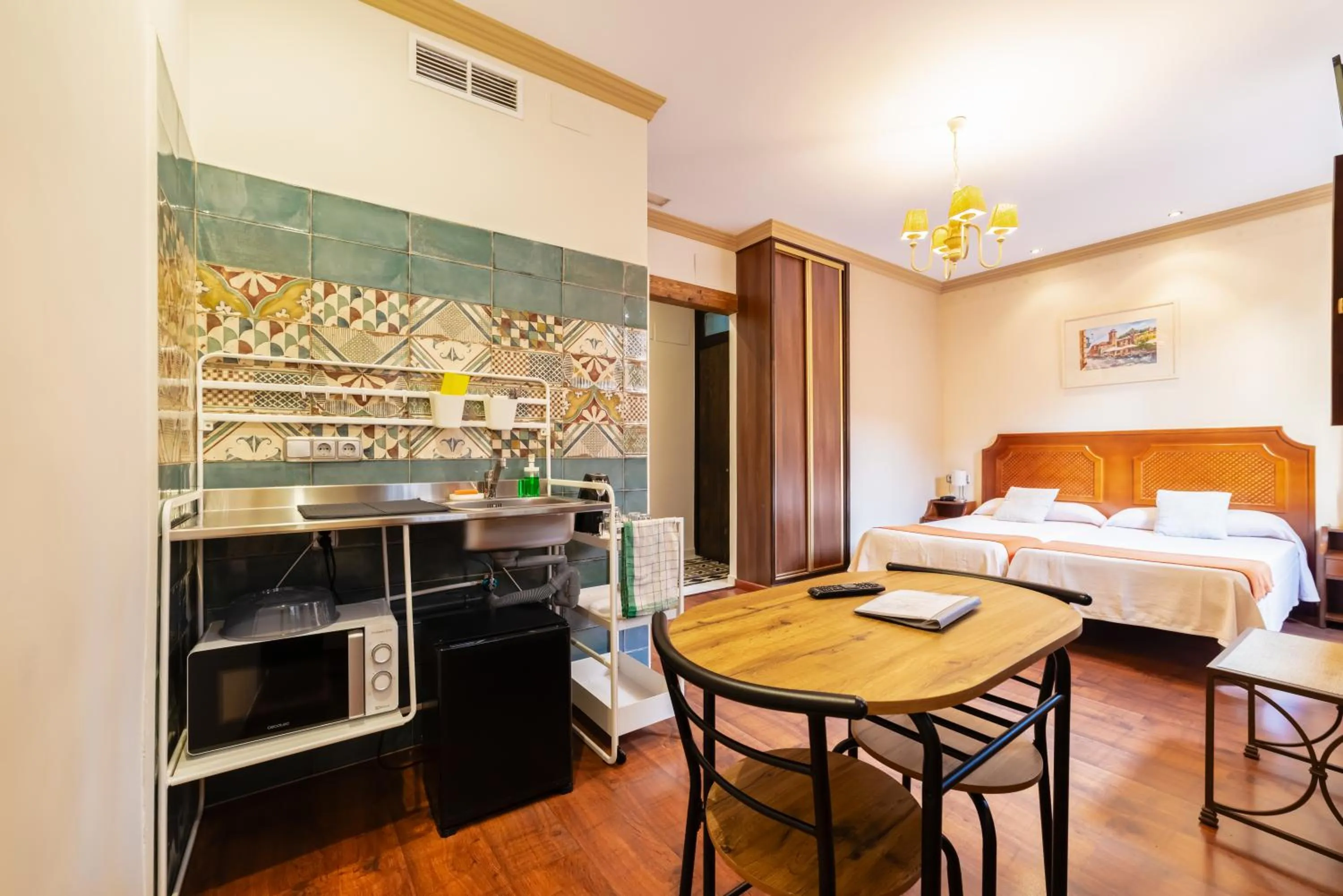 Bed in Hotel Posada del Toro