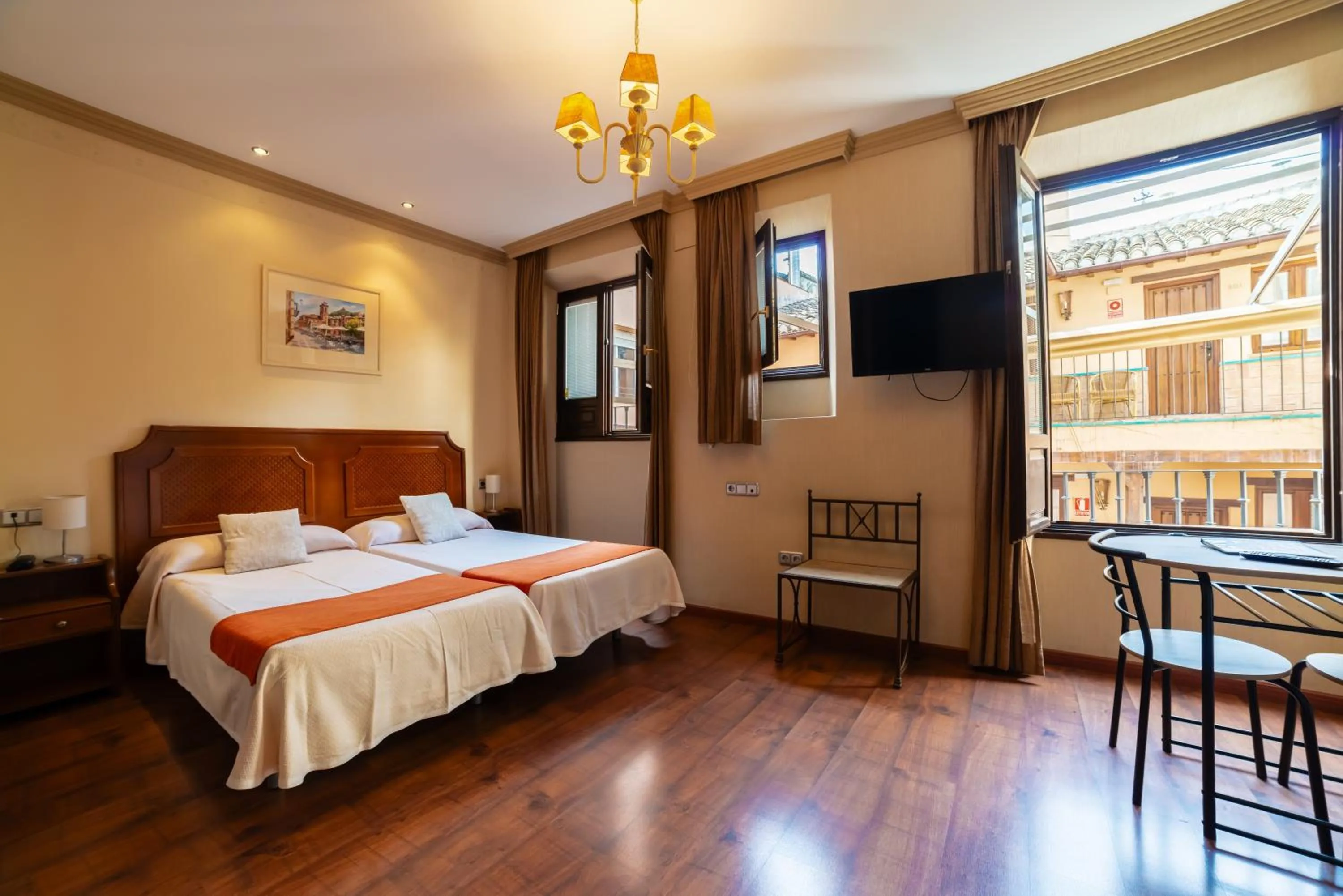 Bed in Hotel Posada del Toro