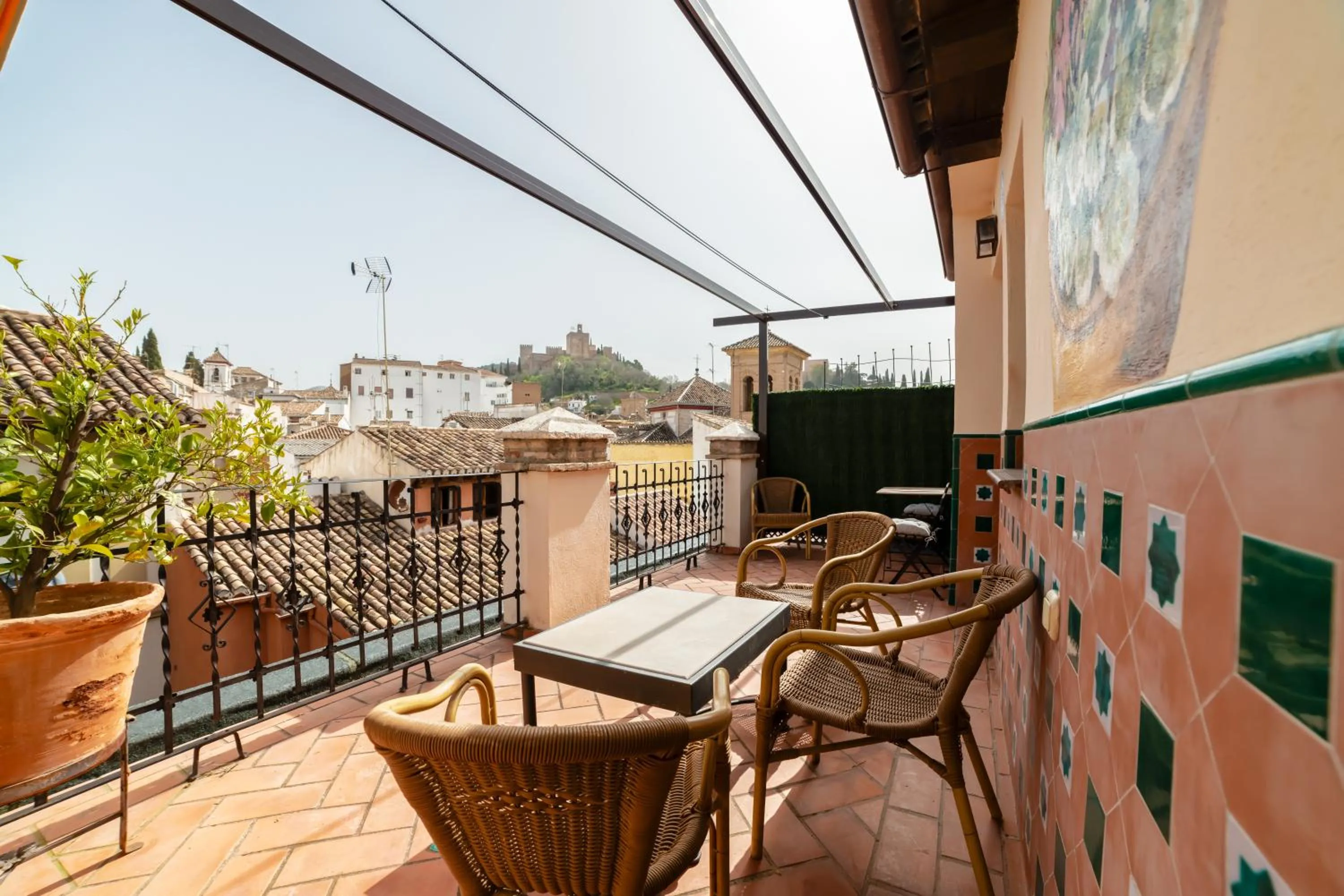 Balcony/Terrace in Hotel Posada del Toro
