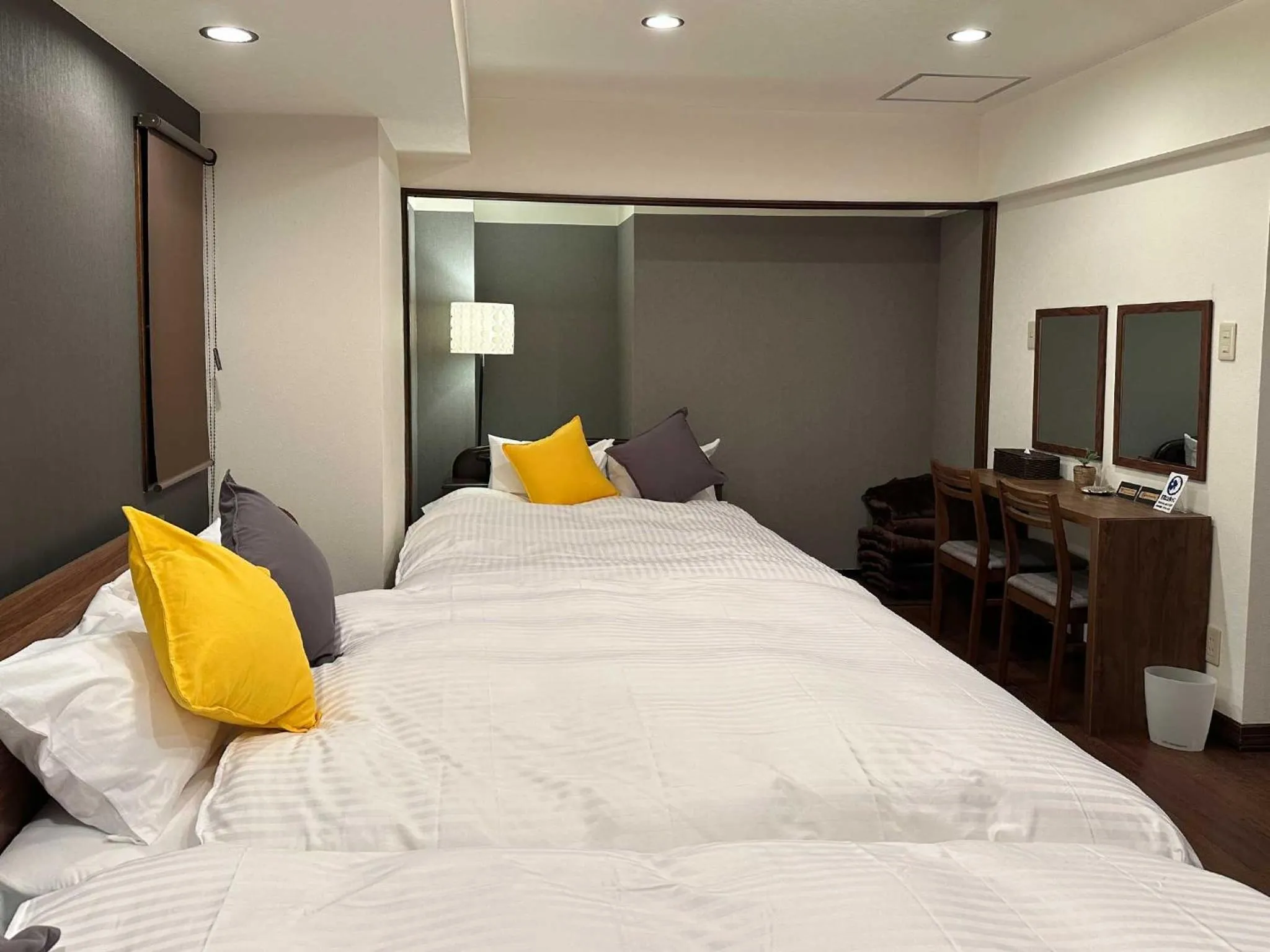 Bed in LIT’S INN Sapporo