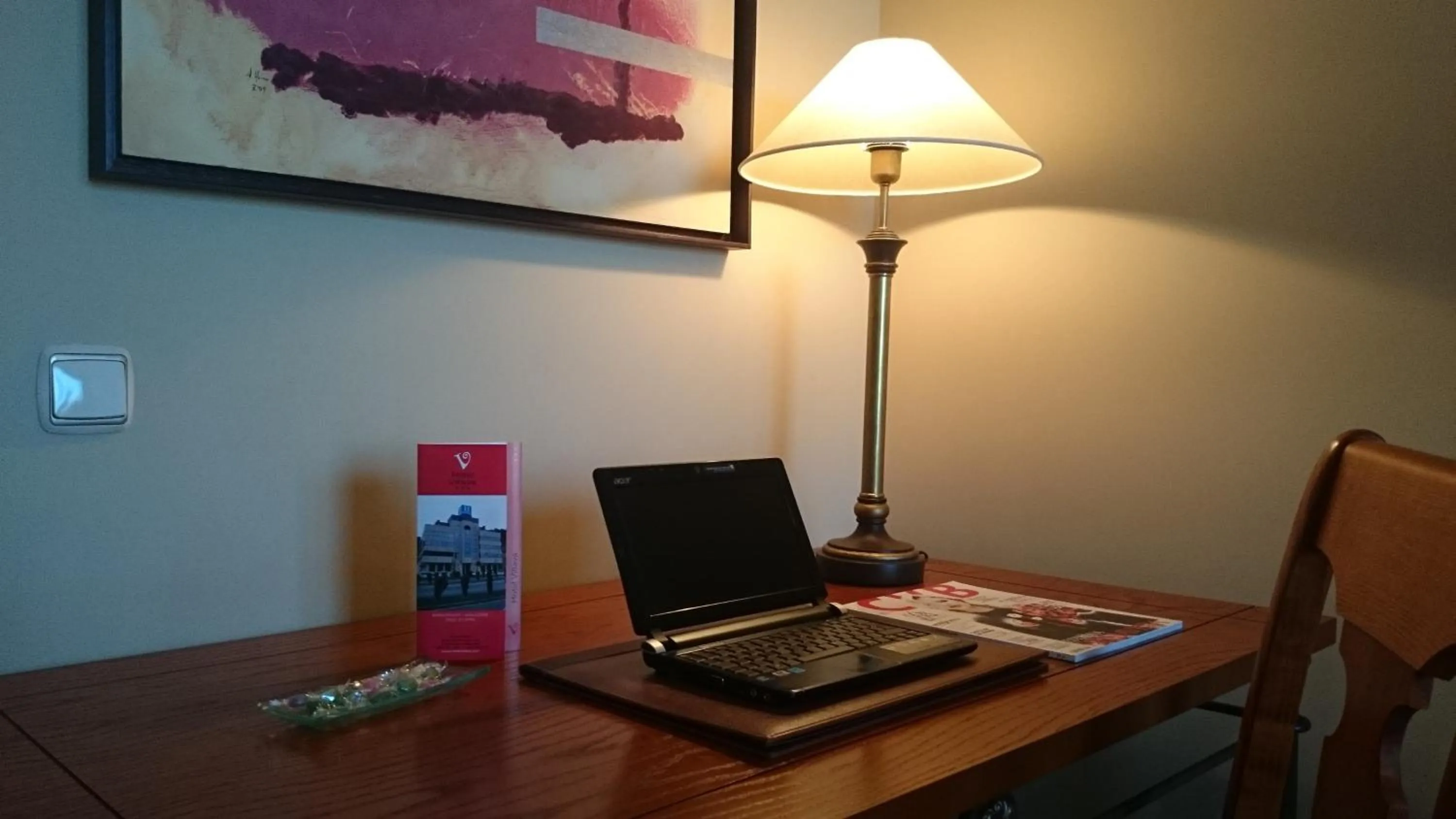 Decorative detail in Hotel Pamplona Villava