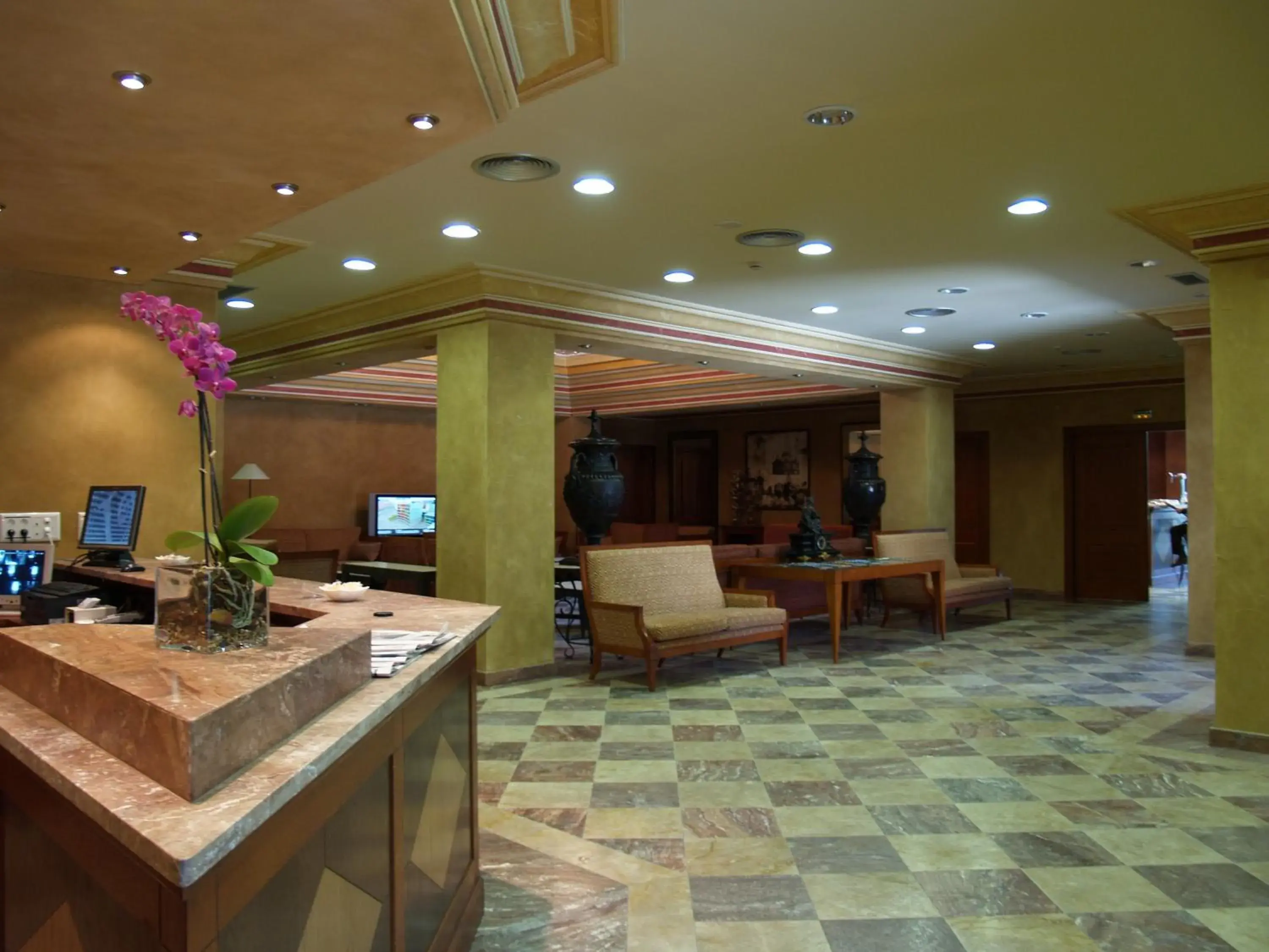 Lobby or reception in Hotel Pamplona Villava Lobby or reception in Hotel Pamplona Villava