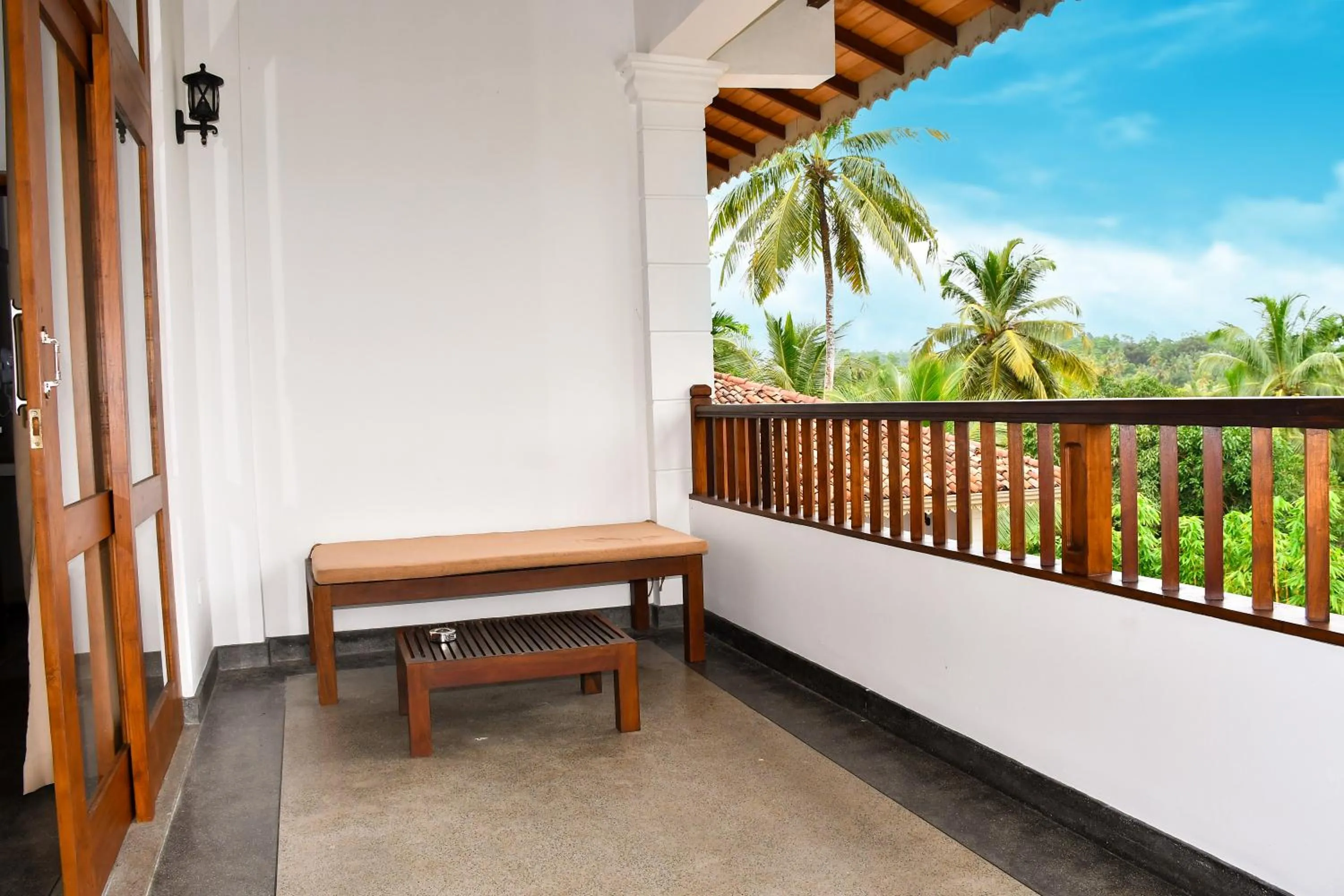 Balcony/Terrace in Serenity Boutique - Unawatuna