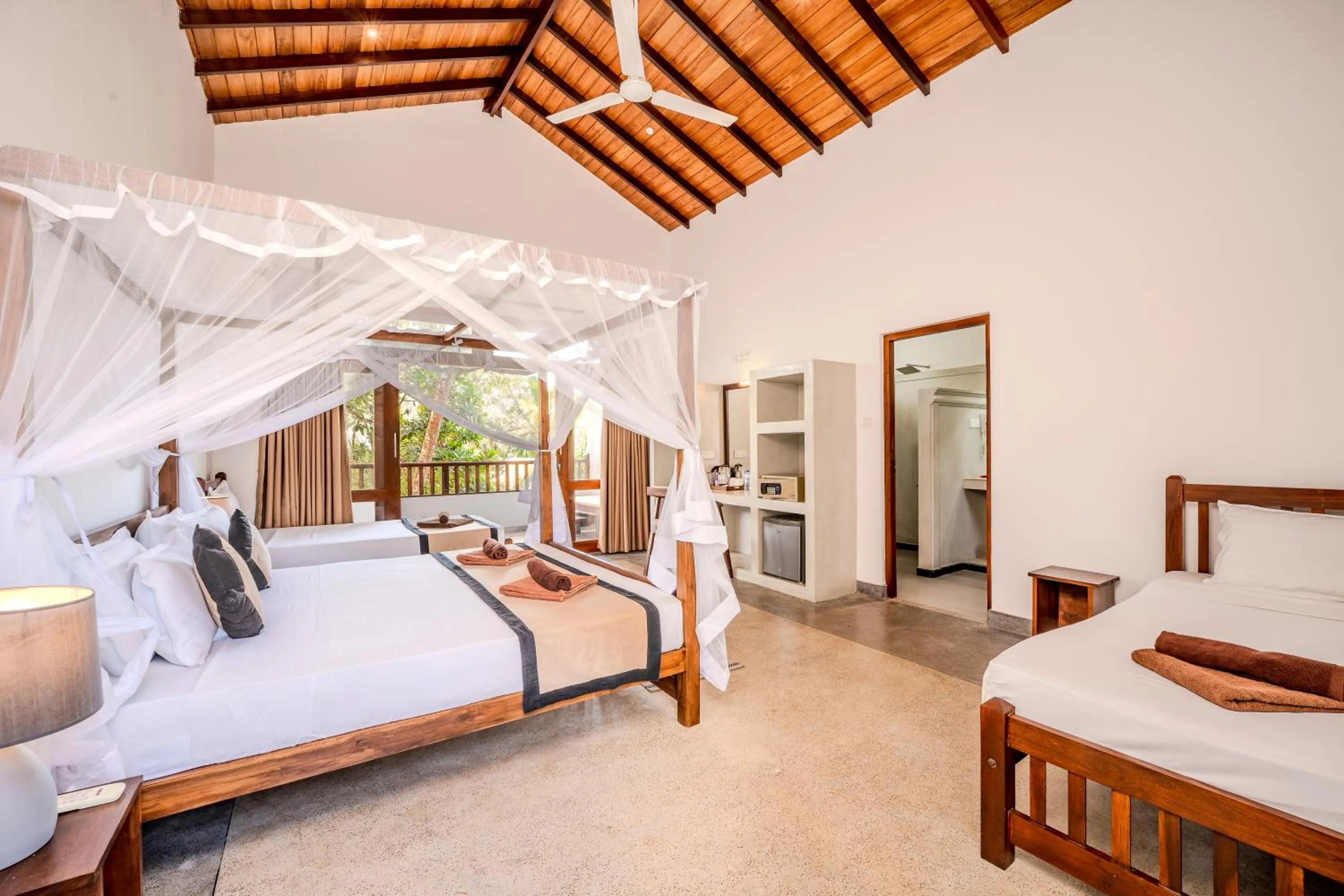 Bed in Serenity Boutique - Unawatuna