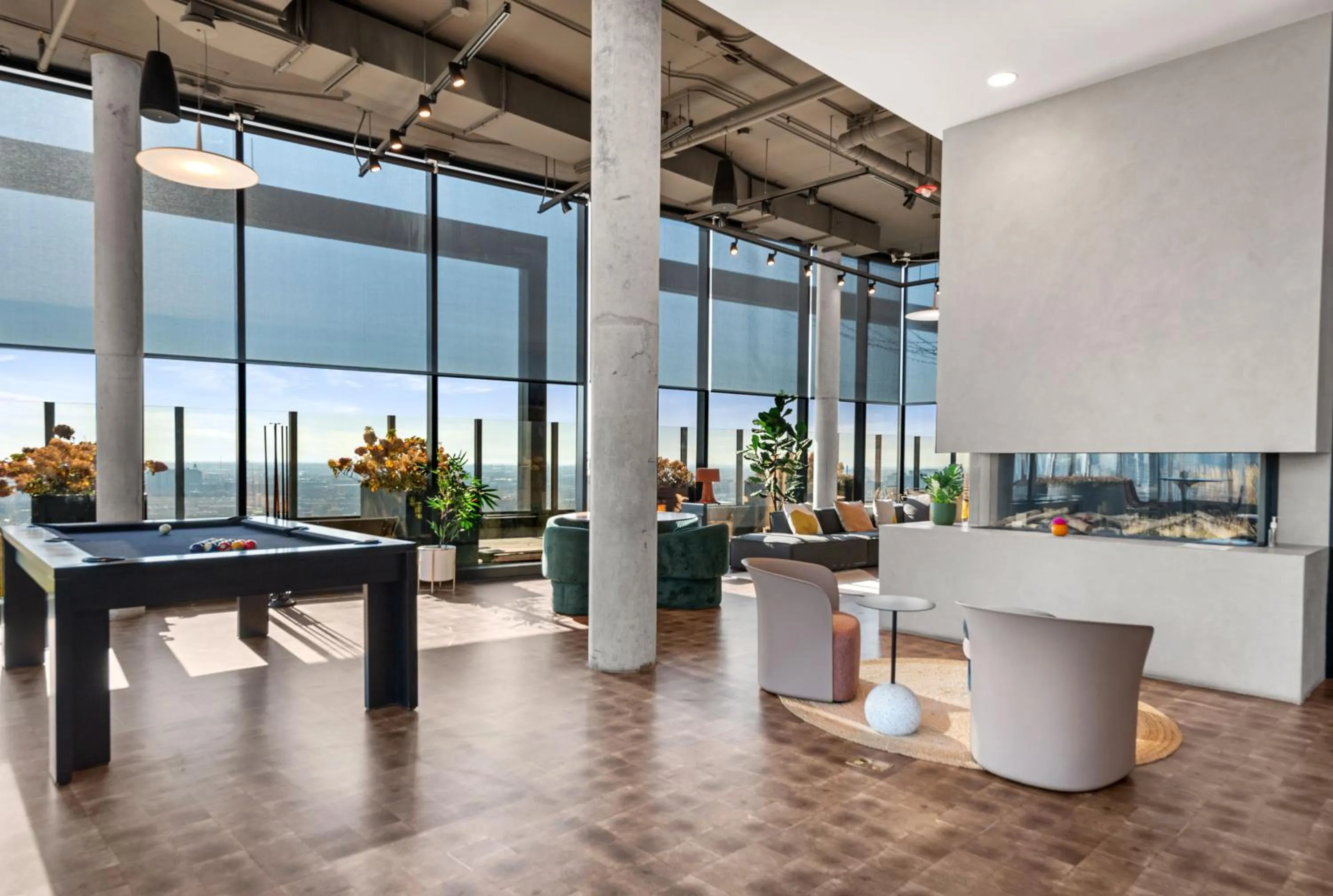 Billiard in Avra Stylish Apartments Prime West Loop Location Near Union Park