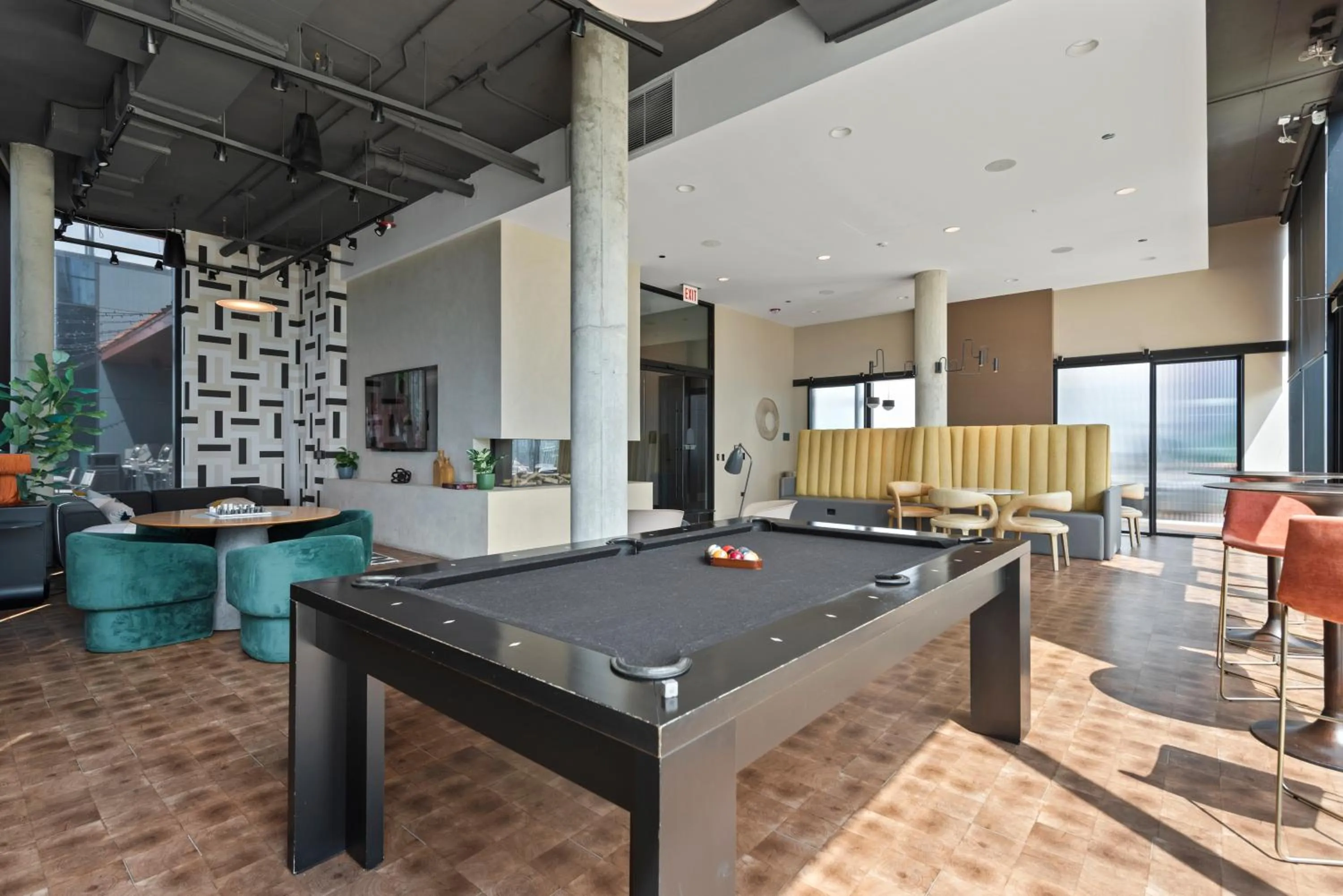 Billiard in Avra Stylish Apartments Prime West Loop Location Near Union Park