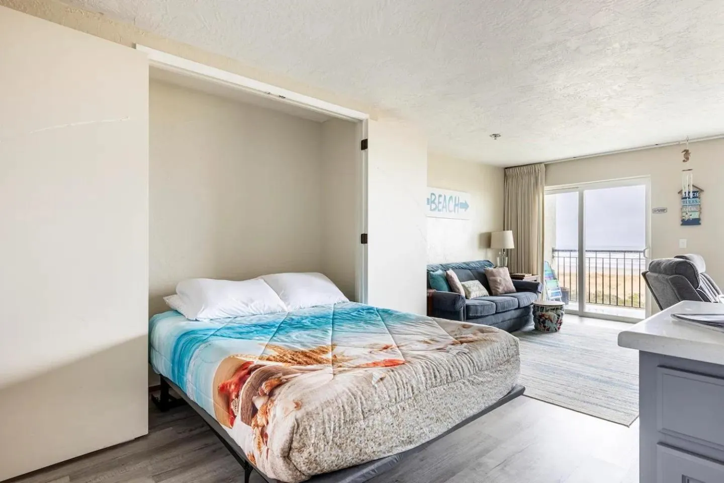 Bed in Sand Dollar Haven at Seaside Beach Club Unit 306