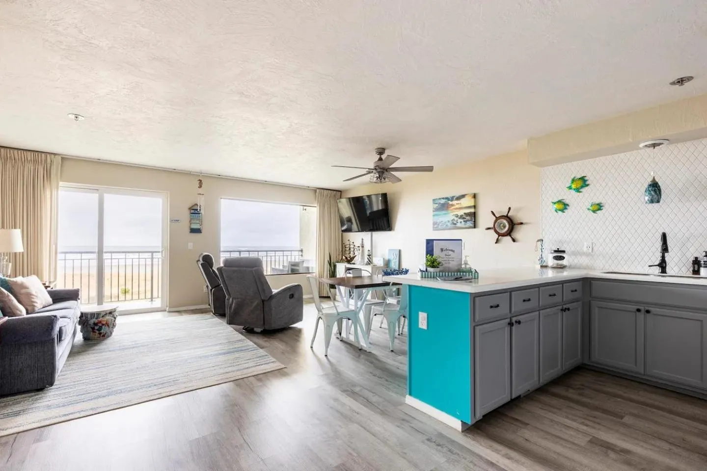 TV and multimedia in Sand Dollar Haven at Seaside Beach Club Unit 306