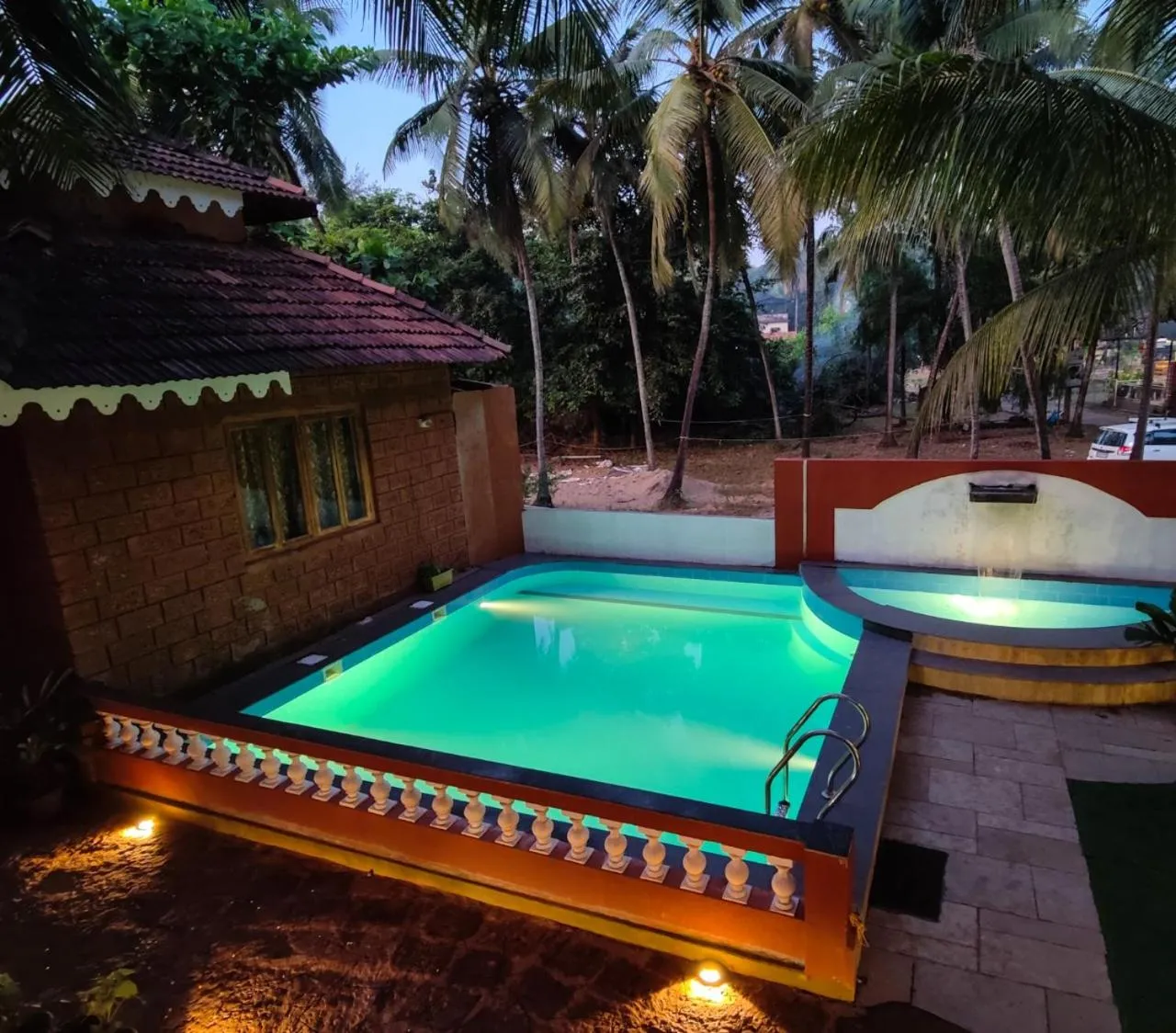 Pool view in Blue Sea Beach Resort