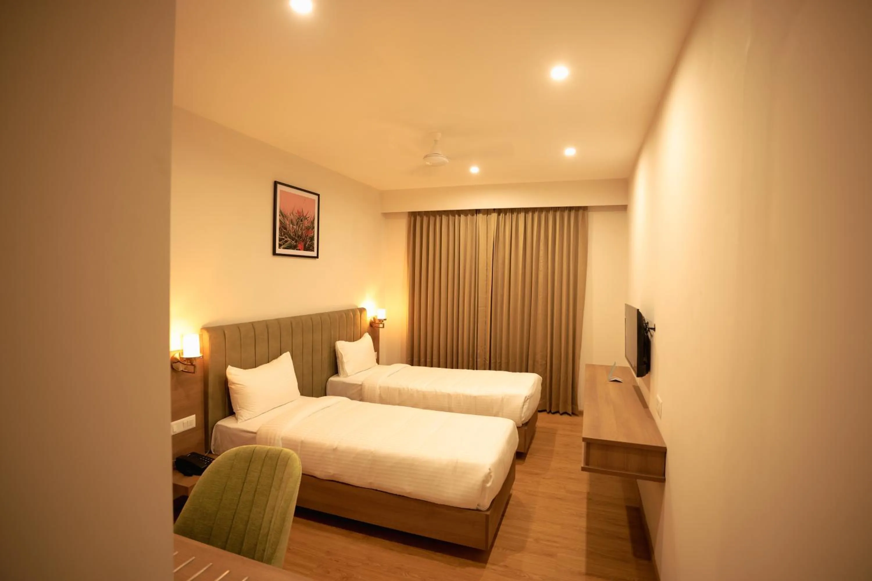 Photo of the whole room, Bed in HILUX COURTYARD