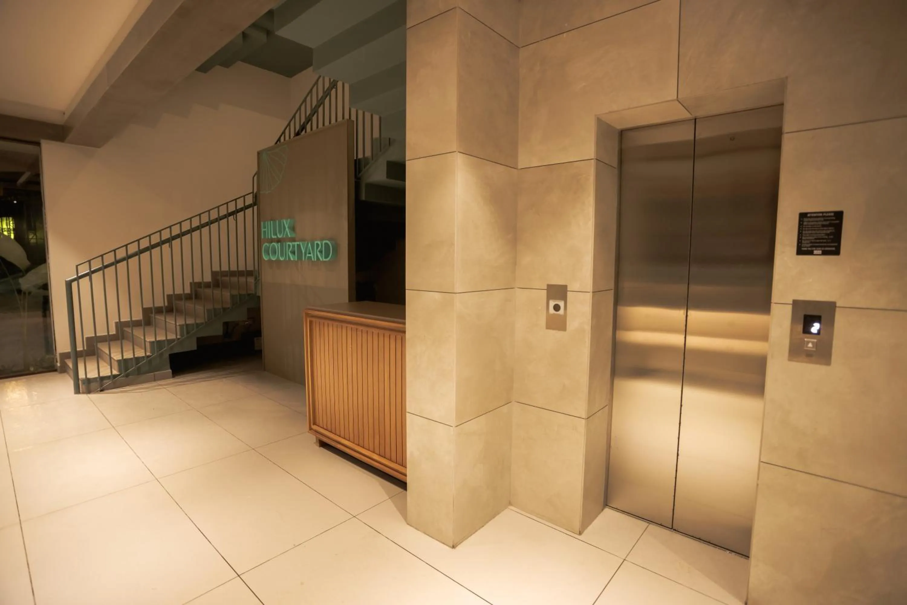 elevator in HILUX COURTYARD