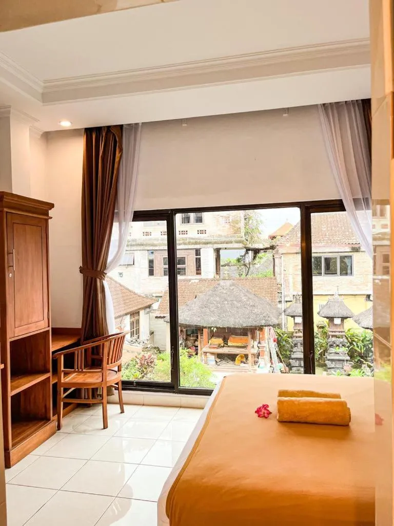 Bed in The Donno ubud Guest house