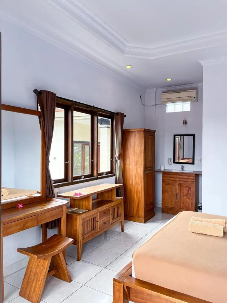 Bed in The Donno ubud Guest house