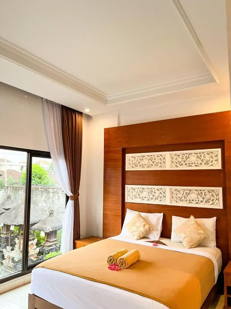Bed in The Donno ubud Guest house Bed in The Donno ubud Guest house