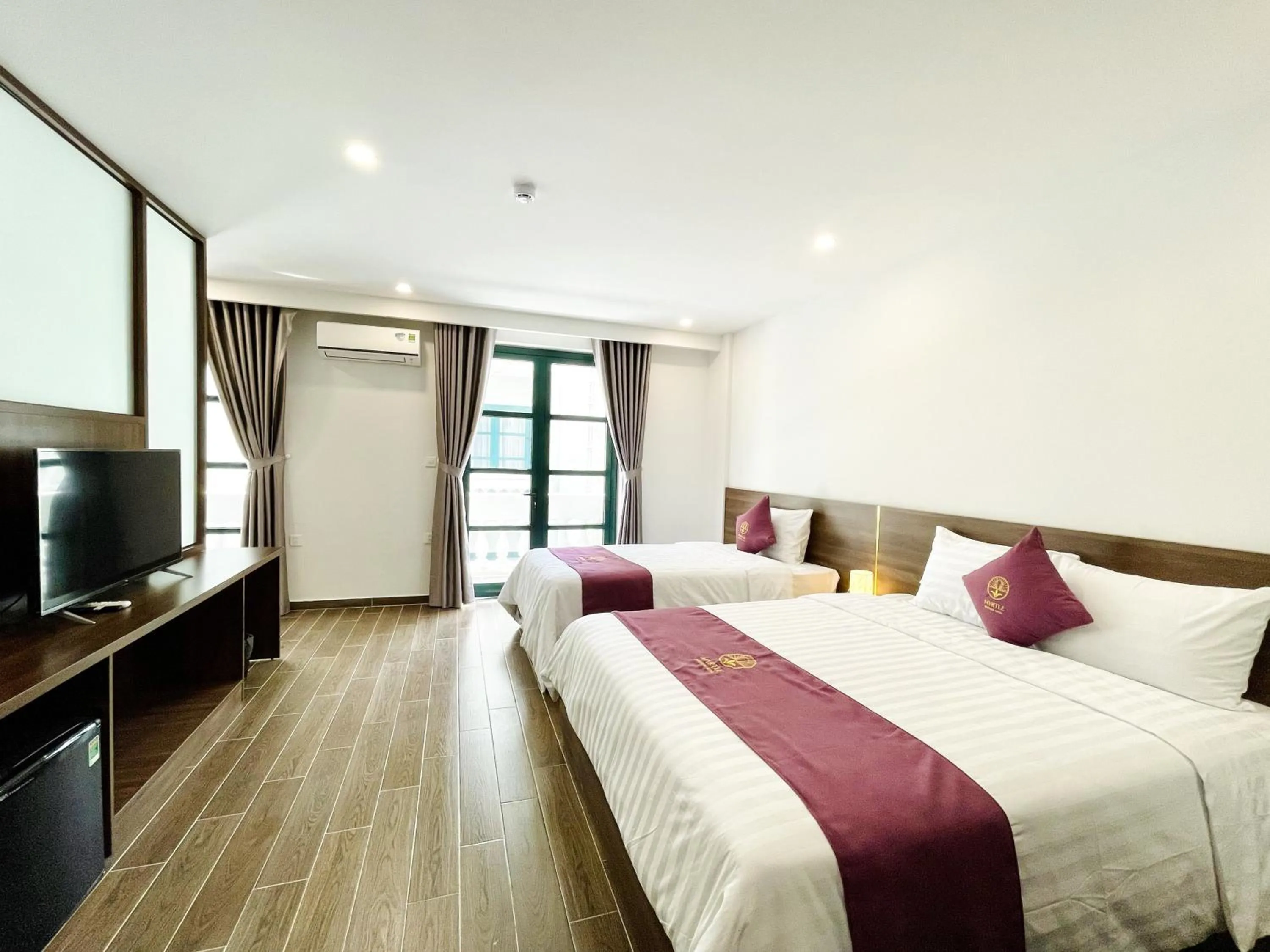 Bed in Myrtle Boutique Hotel Phu Quoc