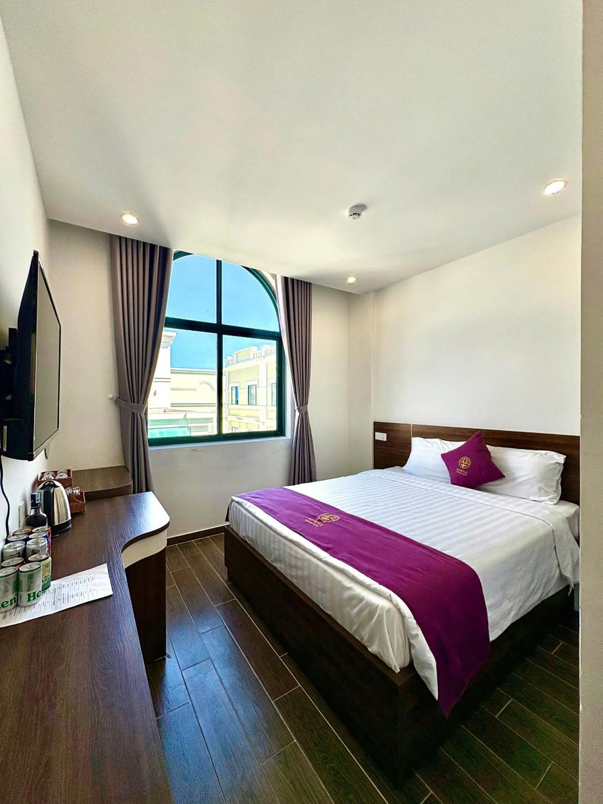 Bed in Myrtle Boutique Hotel Phu Quoc