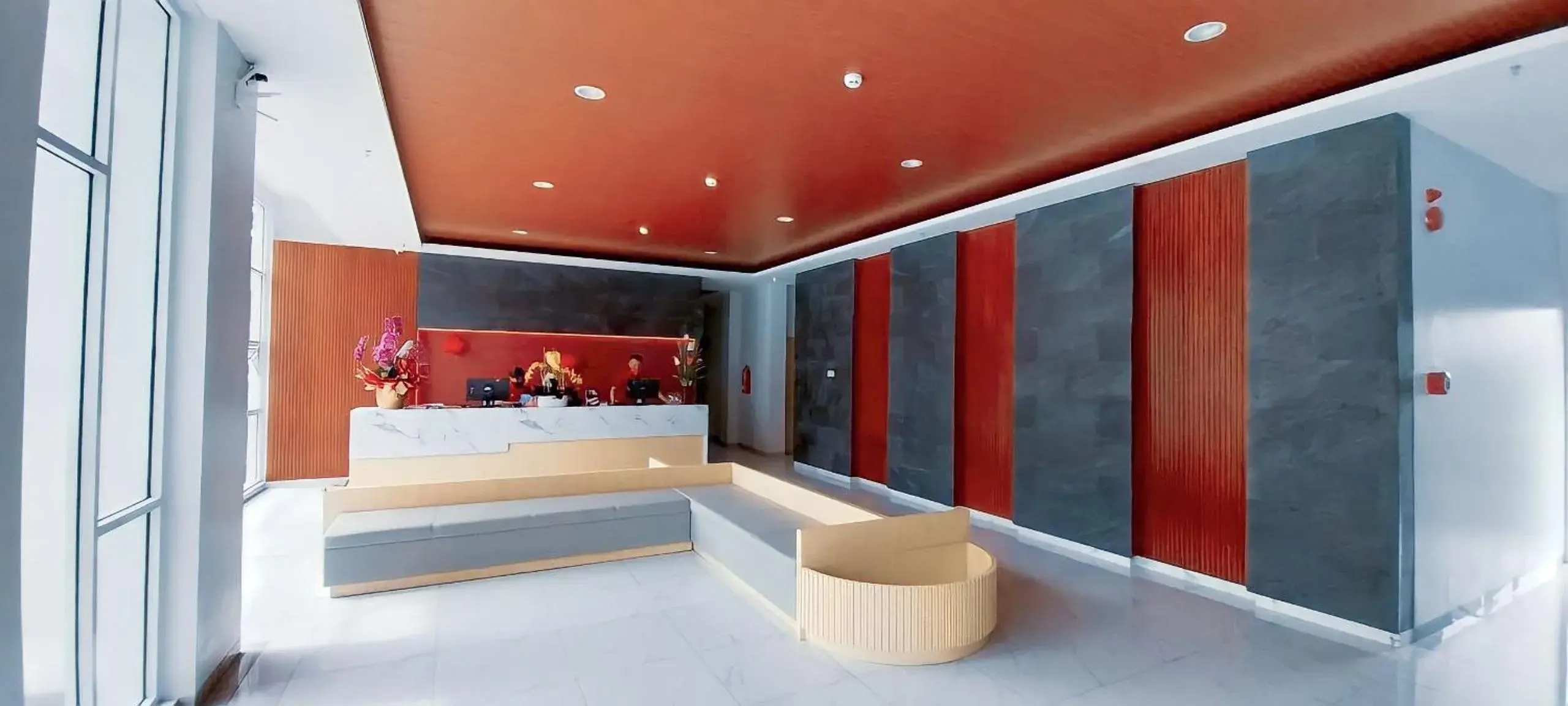 Lobby or reception in Front One Hotel Pasir Koja Bandung Lobby or reception in Front One Hotel Pasir Koja Bandung