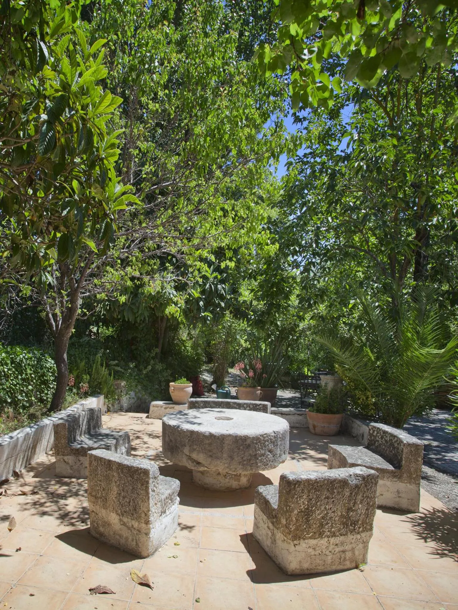 Patio in Hotel Rural Molino del Puente Ronda