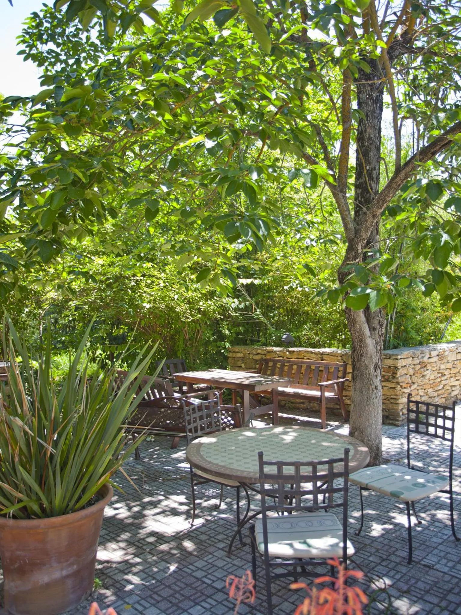 Patio in Hotel Rural Molino del Puente Ronda