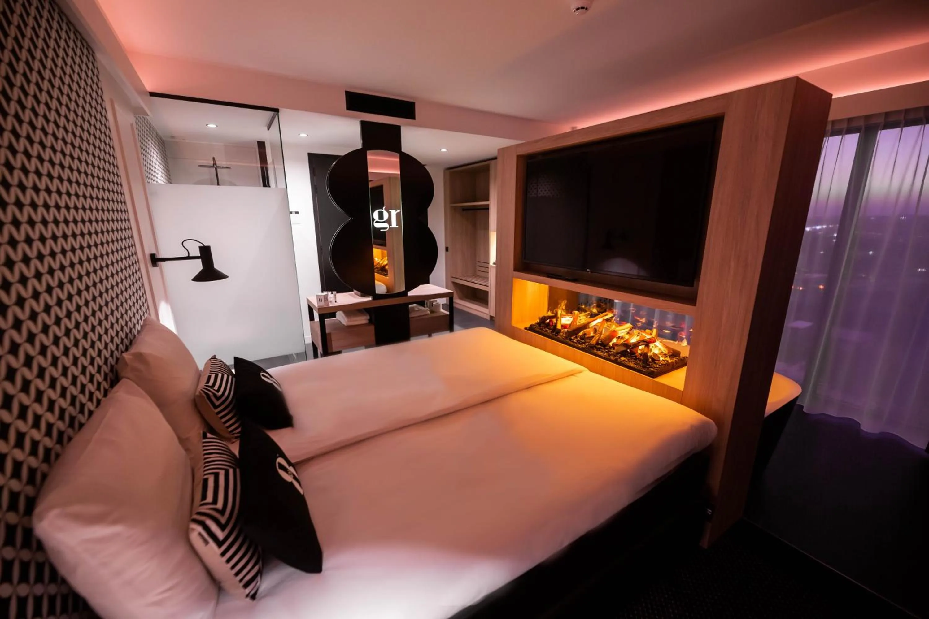 Bedroom, Bed in Gr8 Hotel Breda