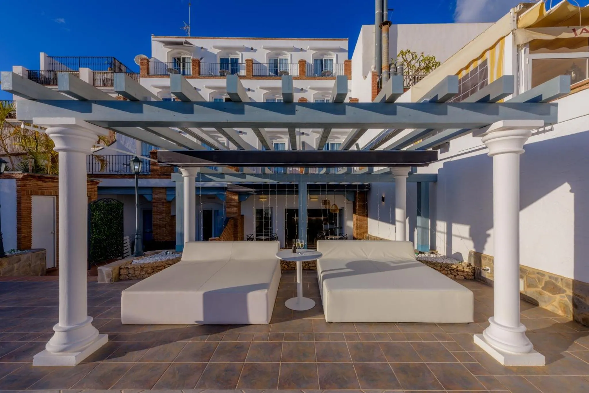 Balcony/Terrace in Hotel Boutique Sibarys - Adults Recommended