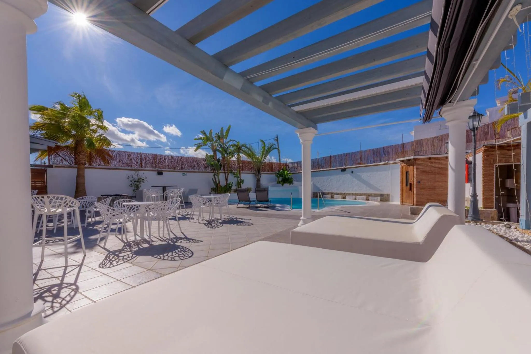 Balcony/Terrace in Hotel Boutique Sibarys - Adults Recommended