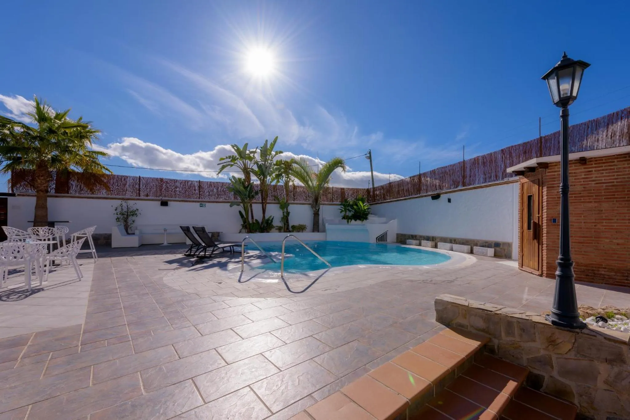 Swimming pool in Hotel Boutique Sibarys - Adults Recommended