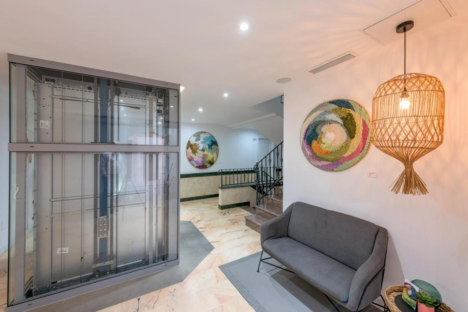 Lobby or reception in Hotel Boutique Sibarys - Adults Recommended