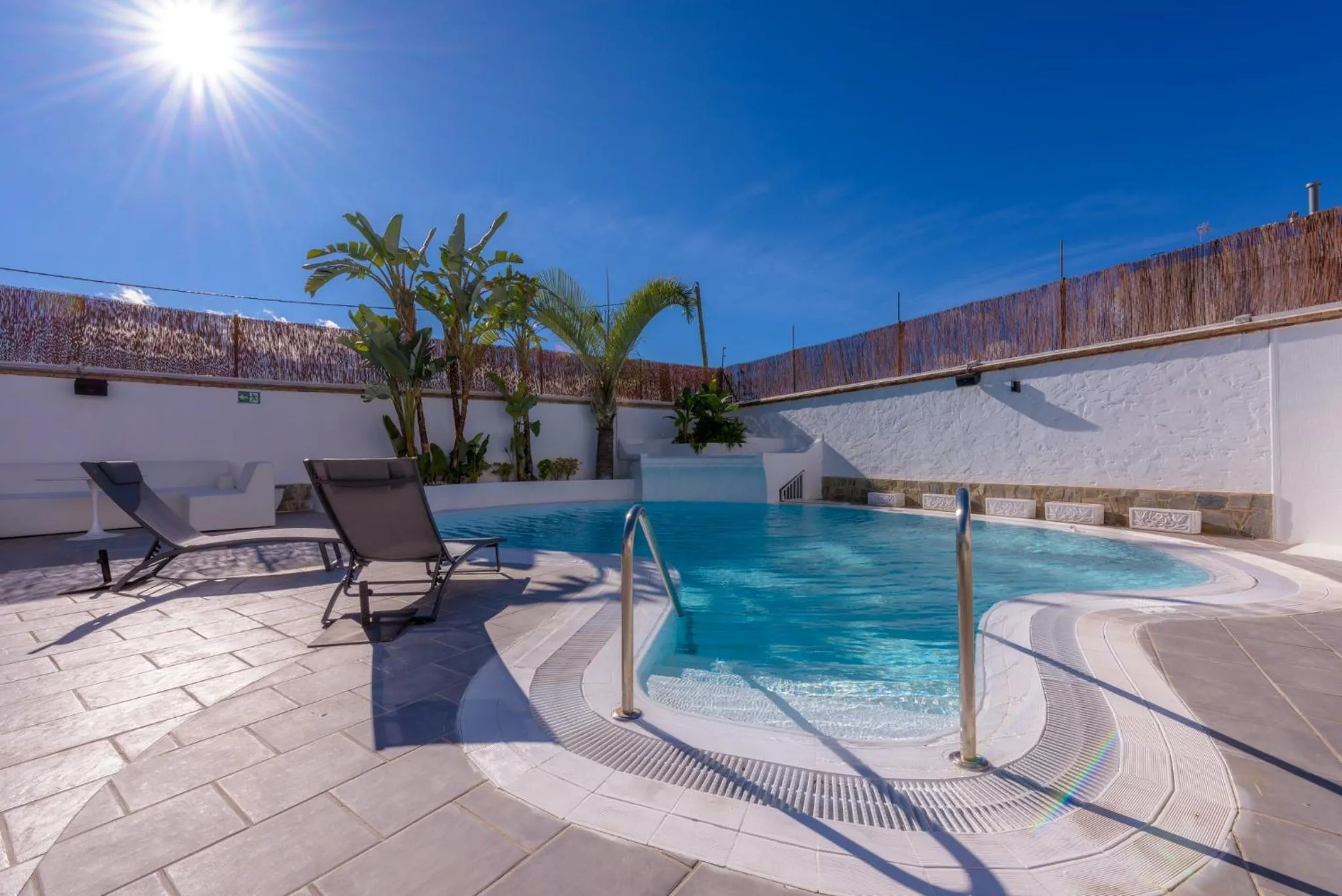 Swimming pool in Hotel Boutique Sibarys - Adults Recommended