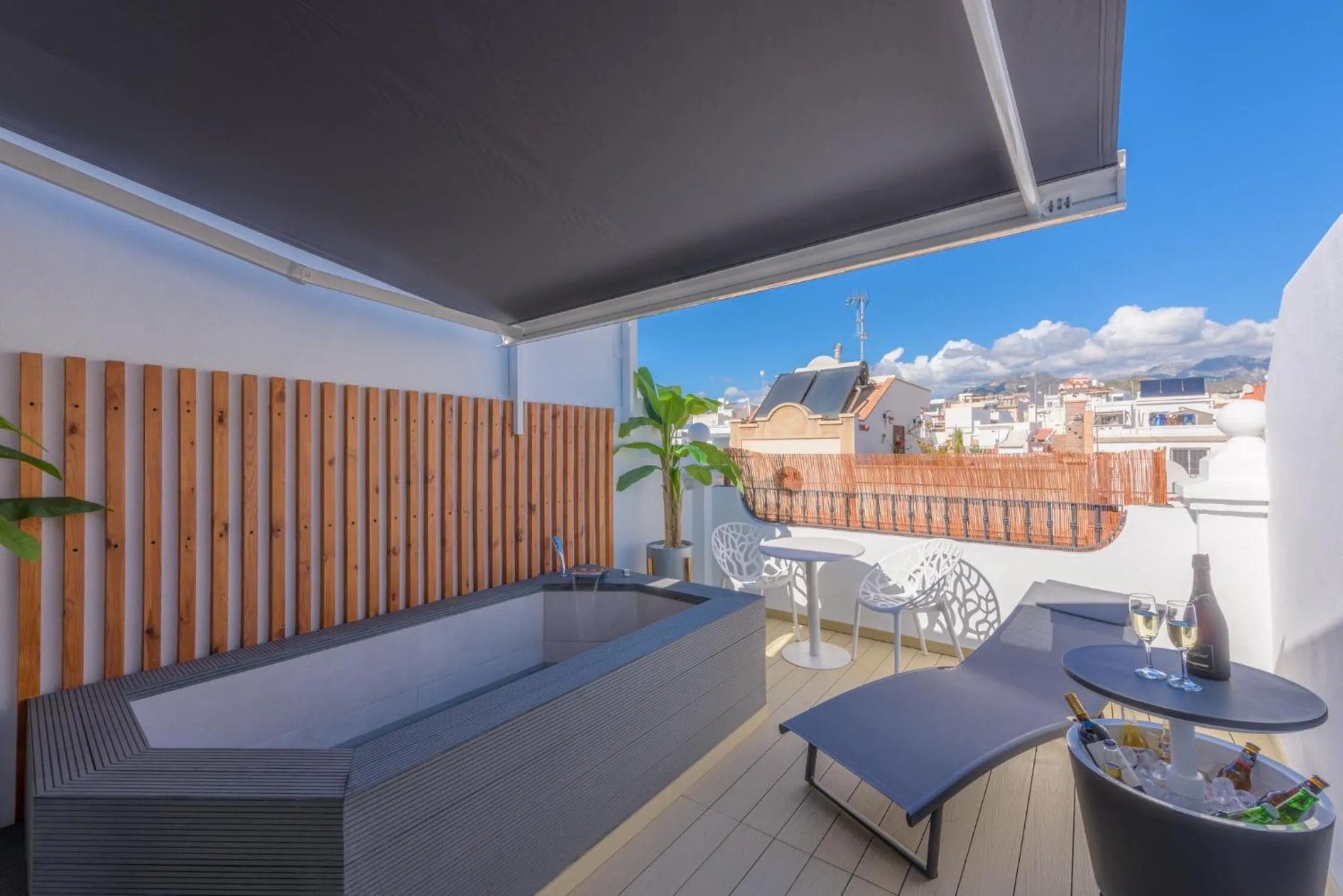 Balcony/Terrace in Hotel Boutique Sibarys - Adults Recommended