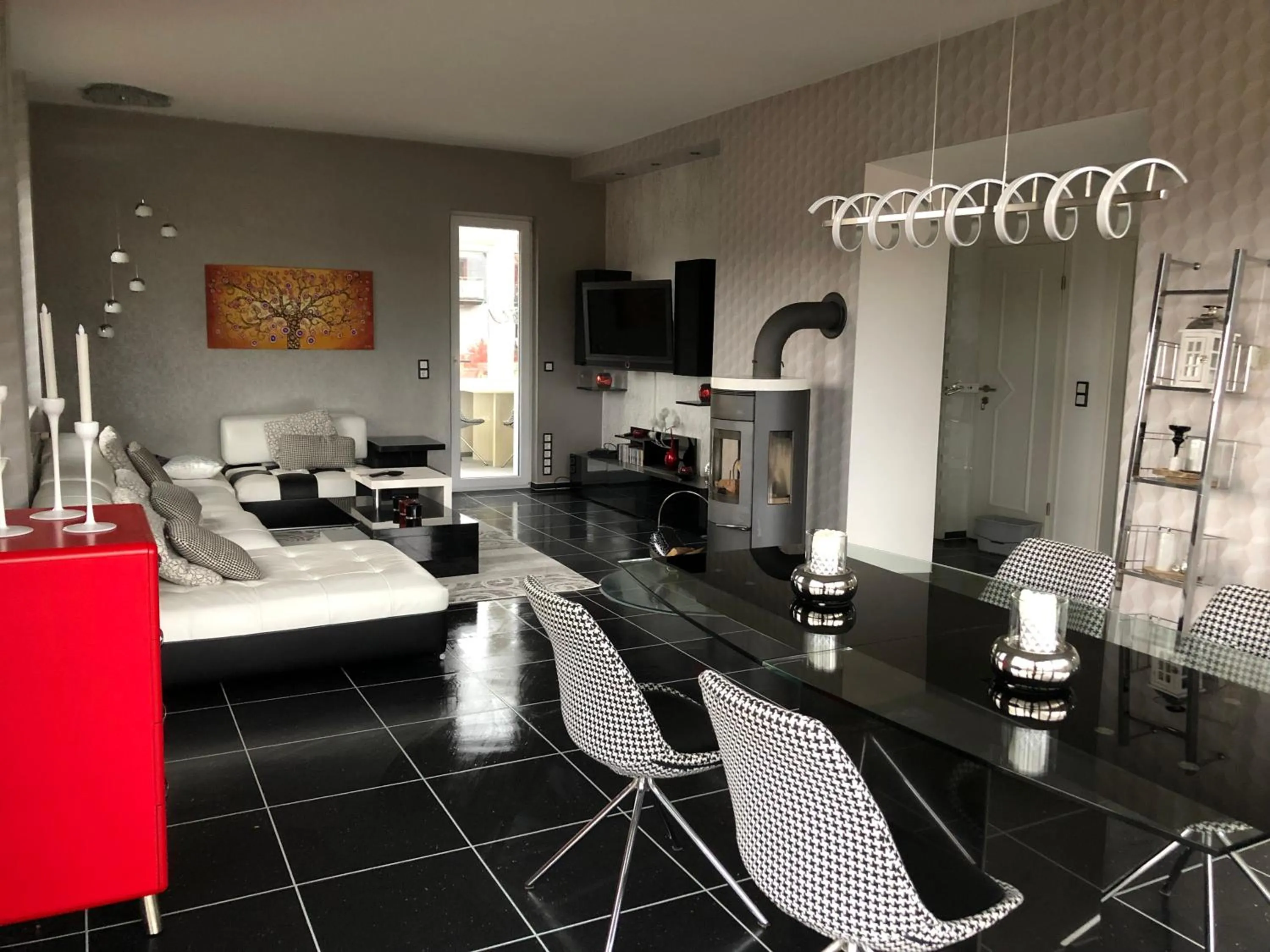 Dining area in Haus Brockenblick