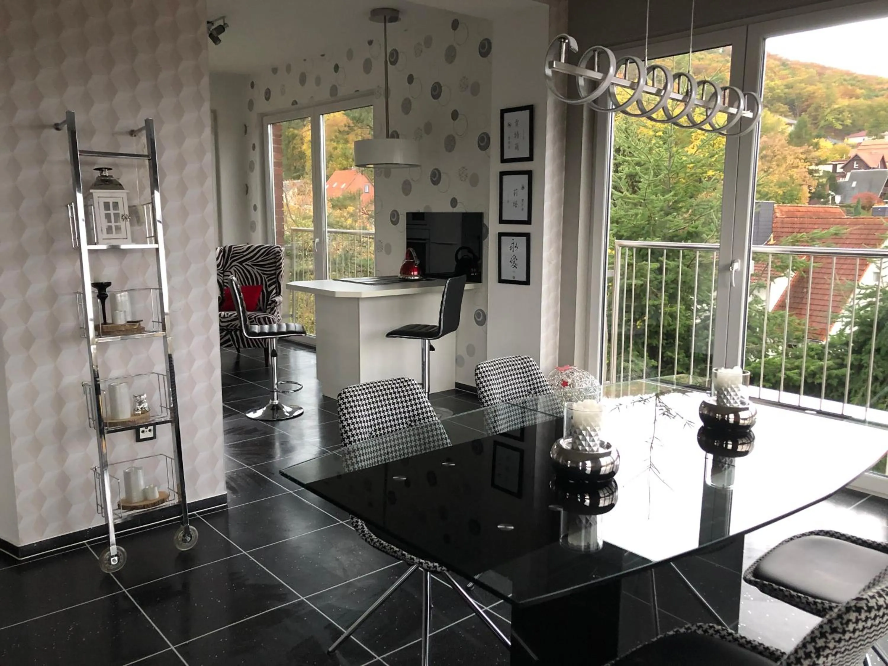 Dining area in Haus Brockenblick