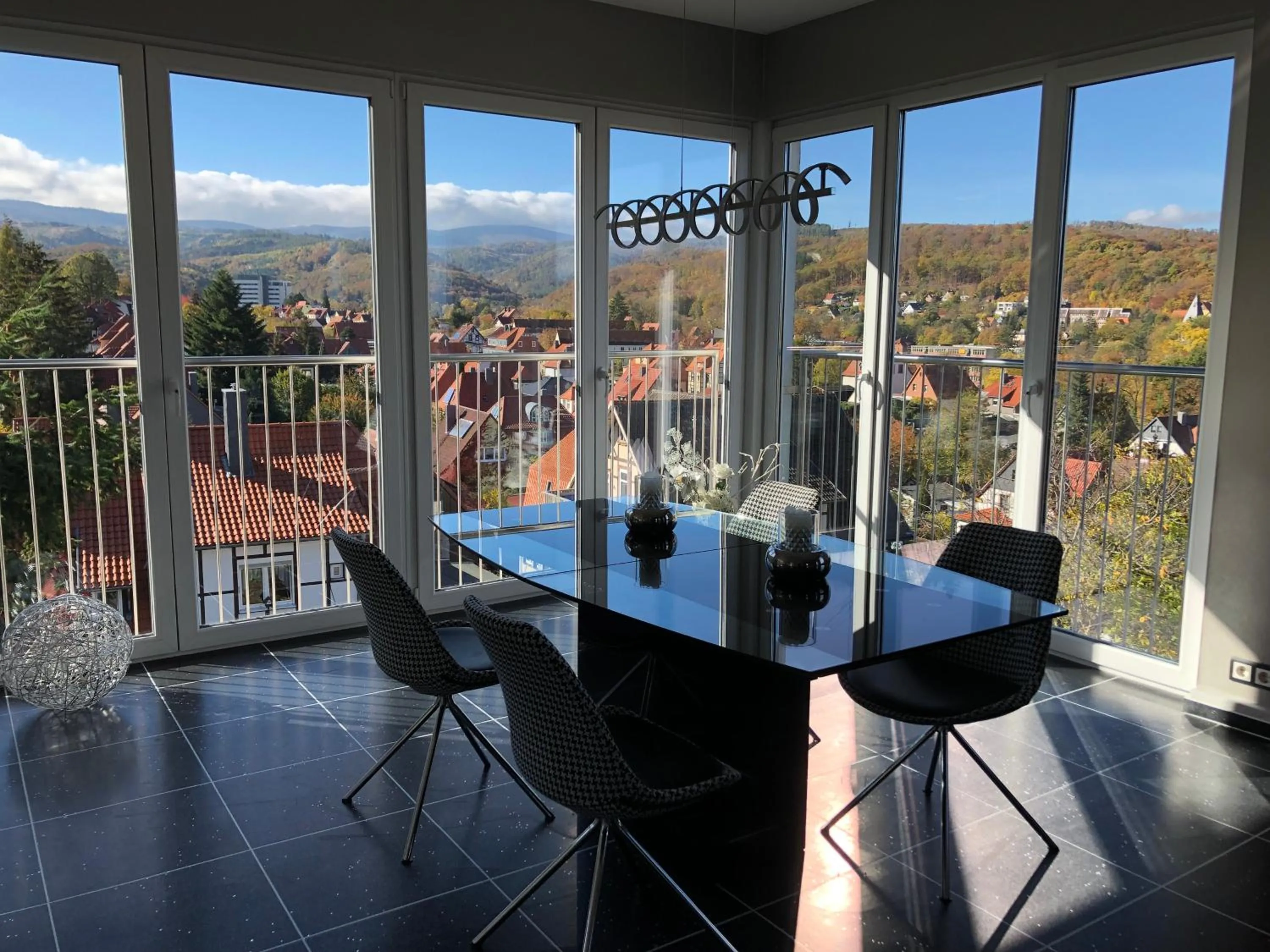 Dining area in Haus Brockenblick