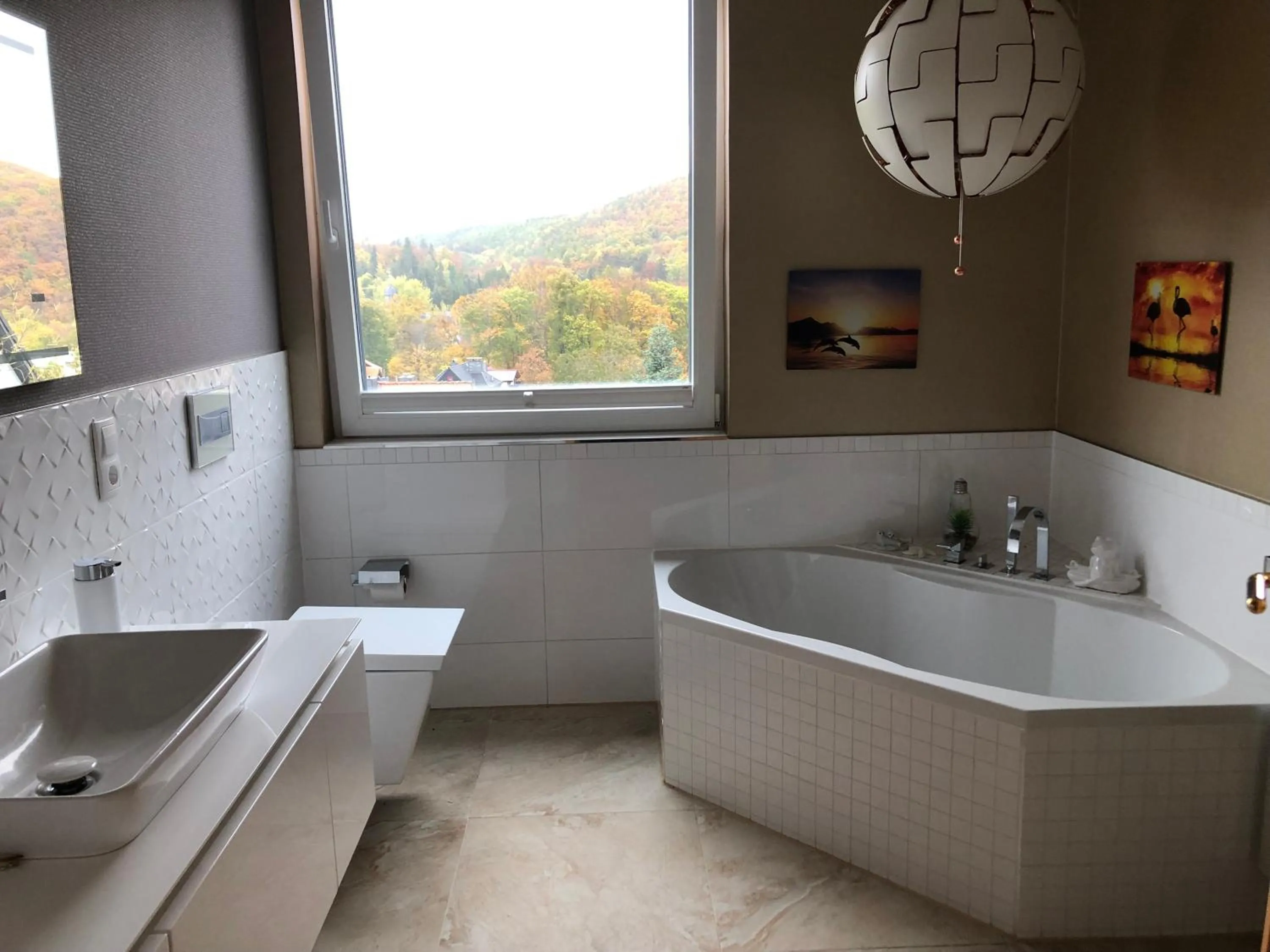Bathroom in Haus Brockenblick