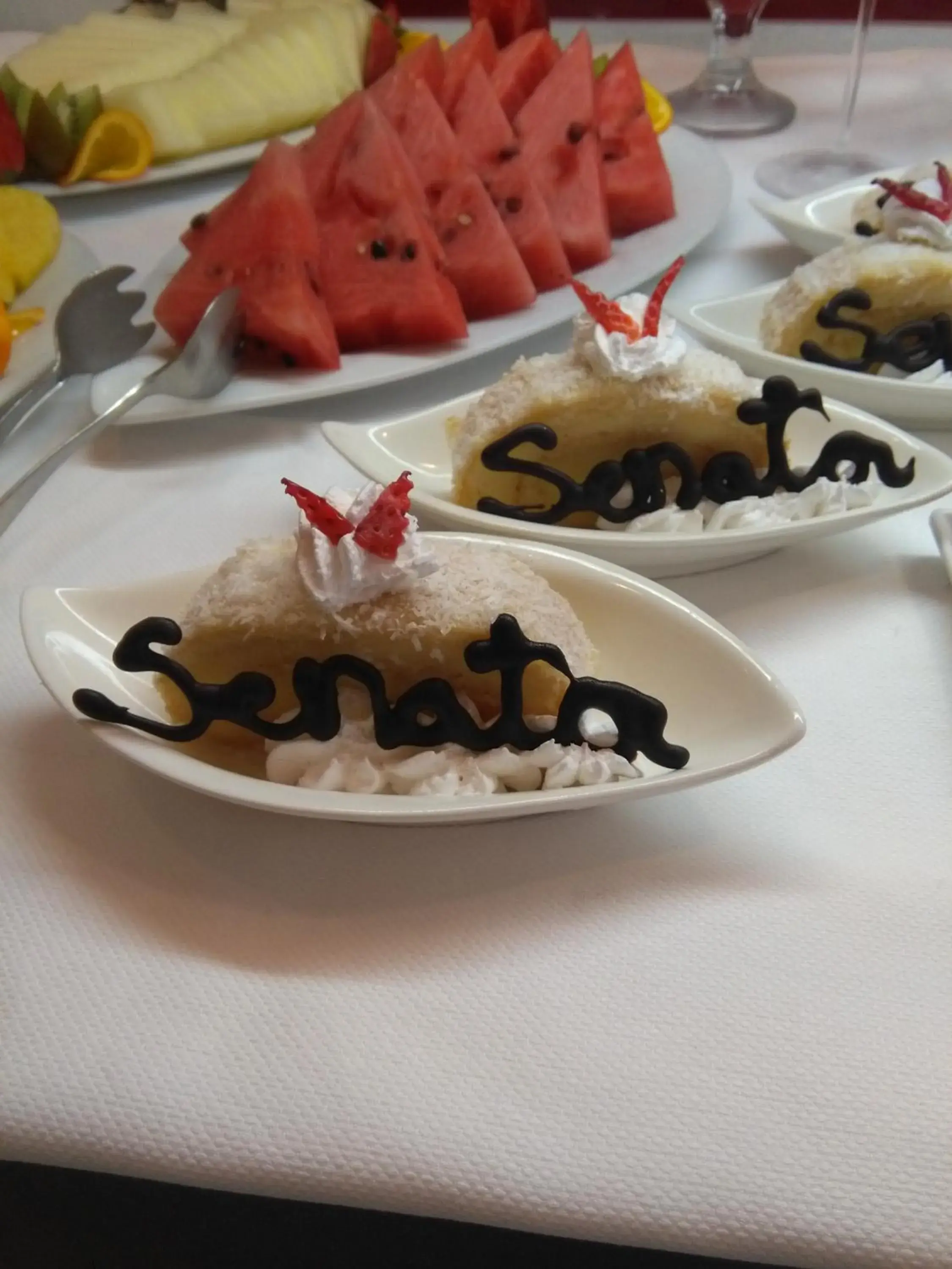 Food close-up in Senator Banus Food close-up in Senator Banus