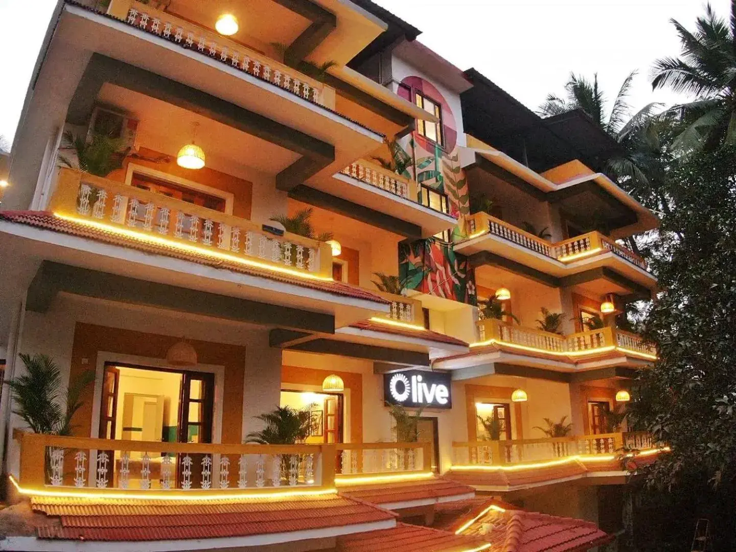 Property building in Olive Hotel Calangute Niwasa by Embassy Group Property building in Olive Hotel Calangute Niwasa by Embassy Group